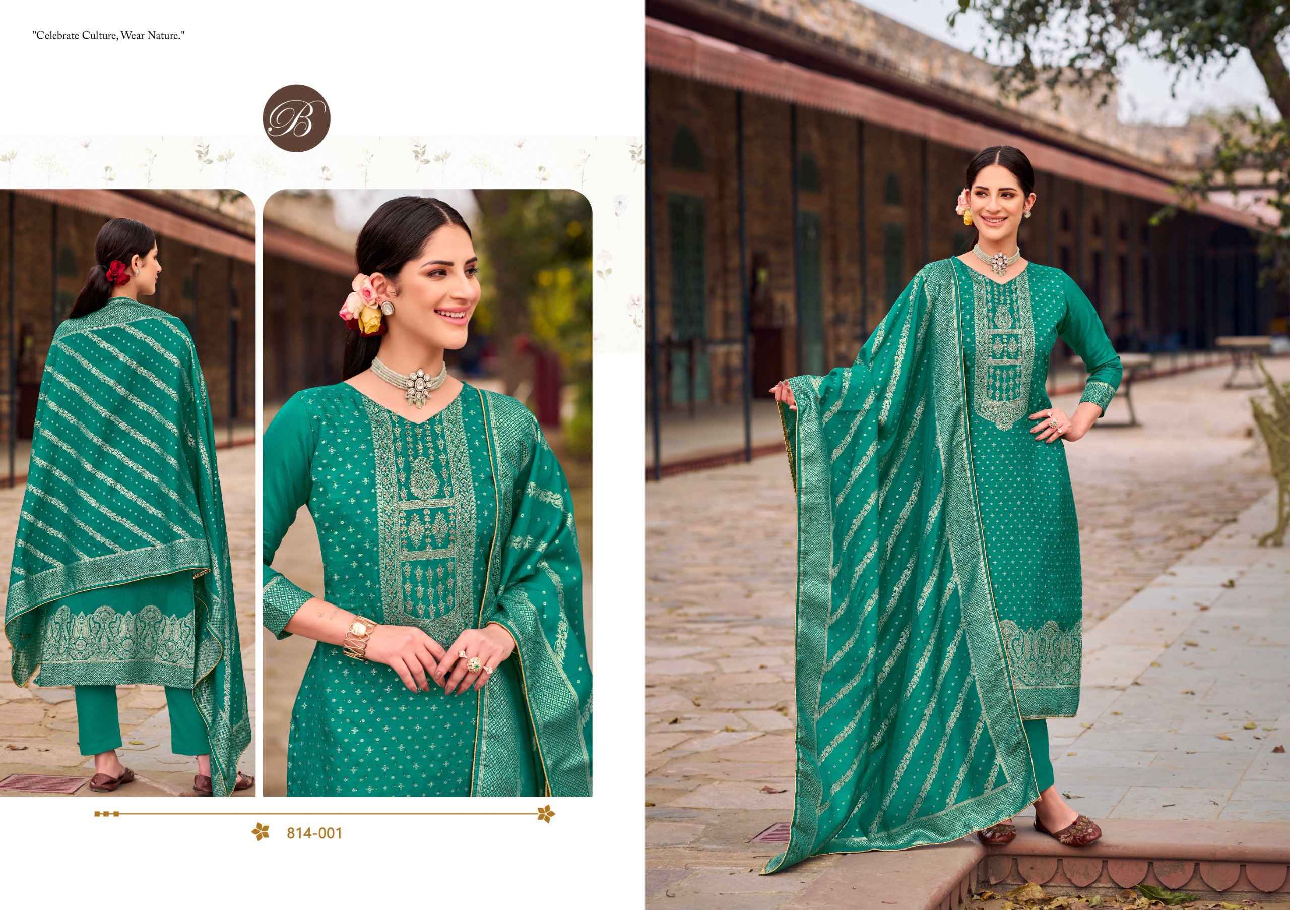 Belliza Pankhuri Viscose Dress Material 6 pcs Catalog | Wholesale Market Surat 