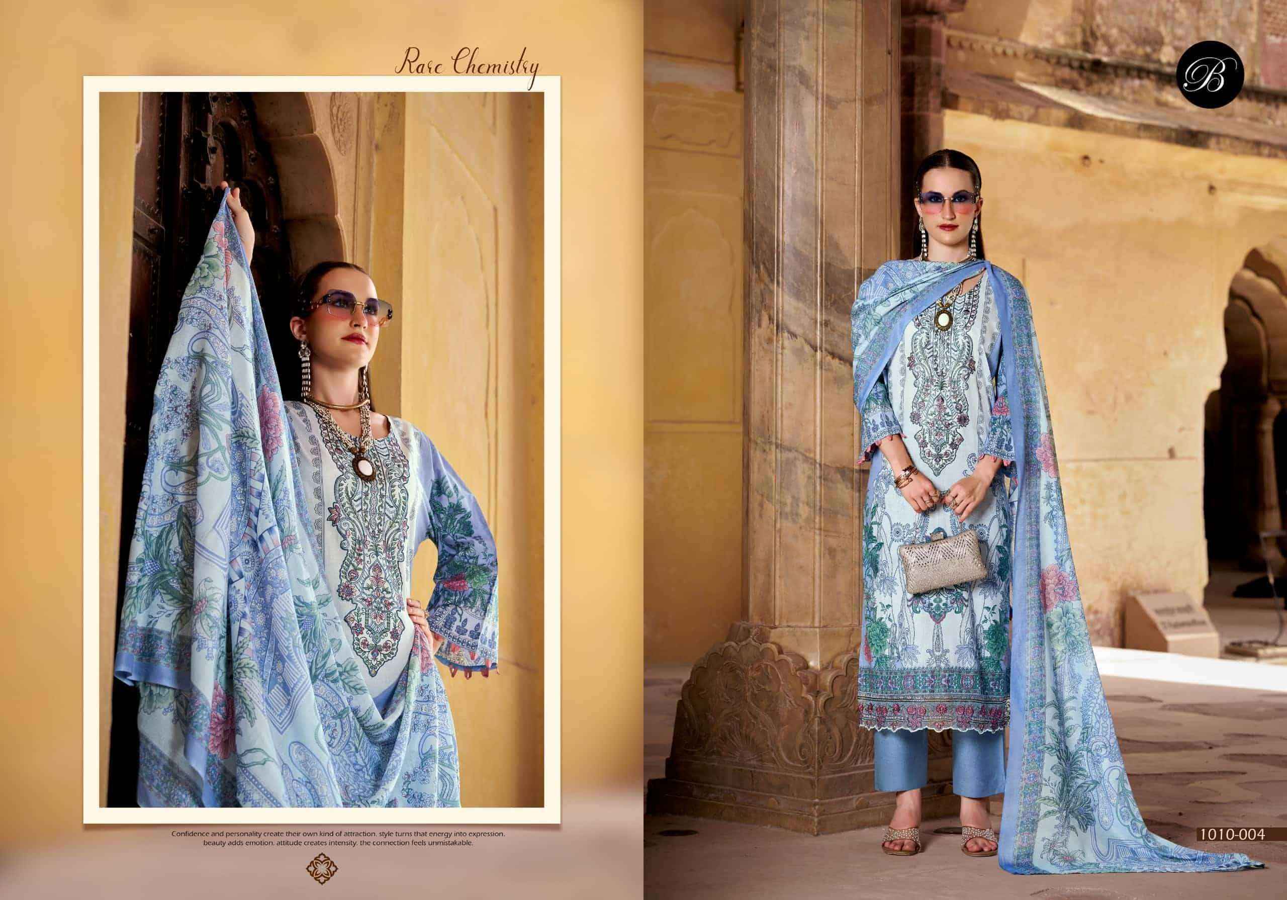 Belliza Safiya Vol 3 Pure Cotton Dress Material 8 Pcs Catalog | Wholesale Surat Shop