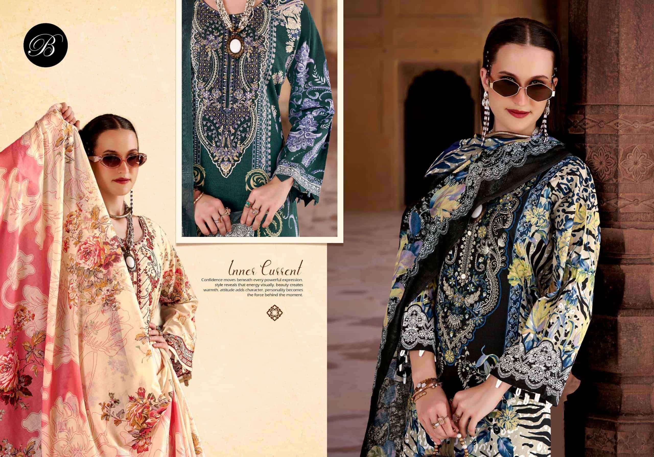 Belliza Safiya Vol 3 Pure Cotton Dress Material 8 Pcs Catalog | Wholesale Surat Shop