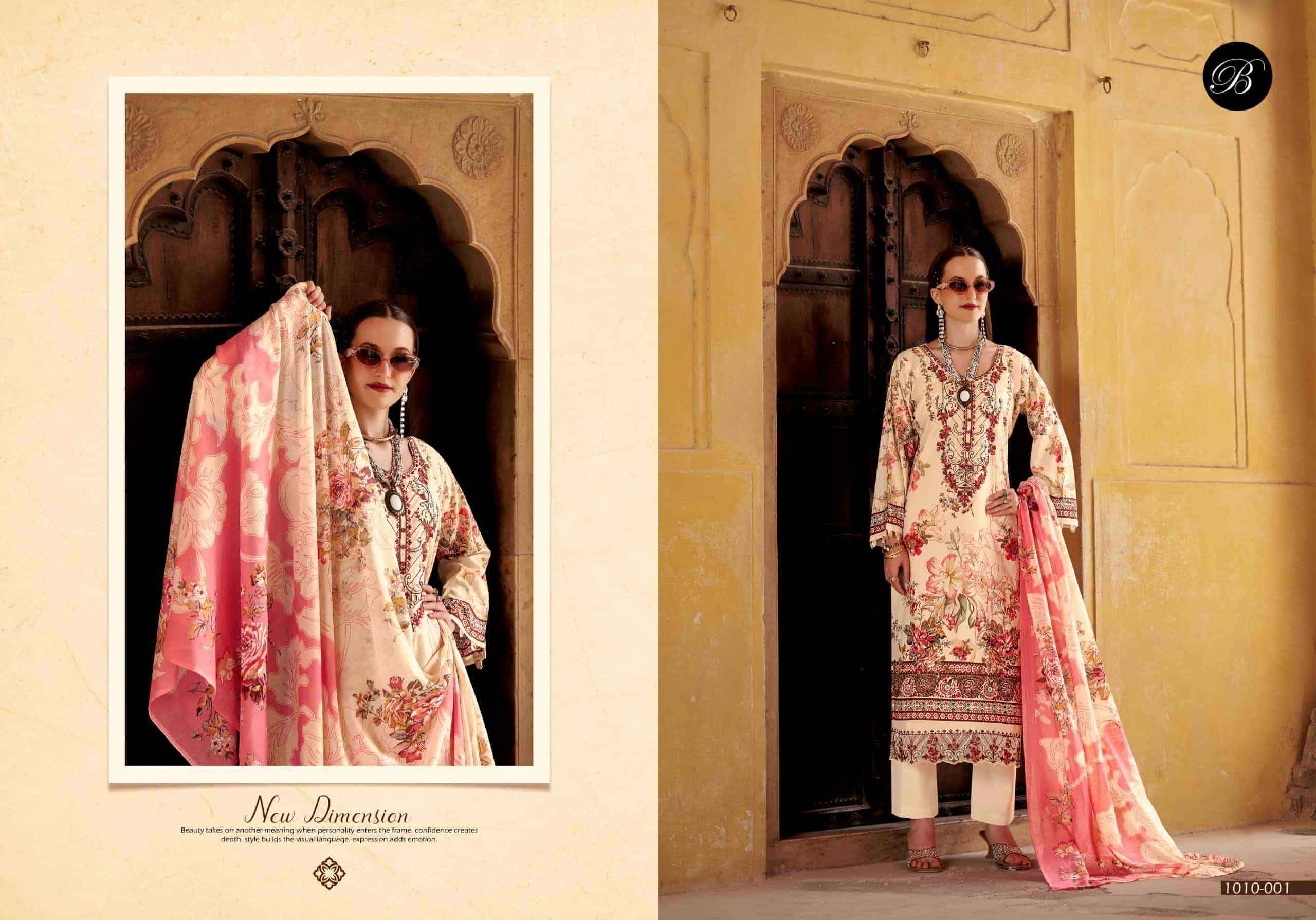 Belliza Safiya Vol 3 Pure Cotton Dress Material 8 Pcs Catalog | Wholesale Surat Shop