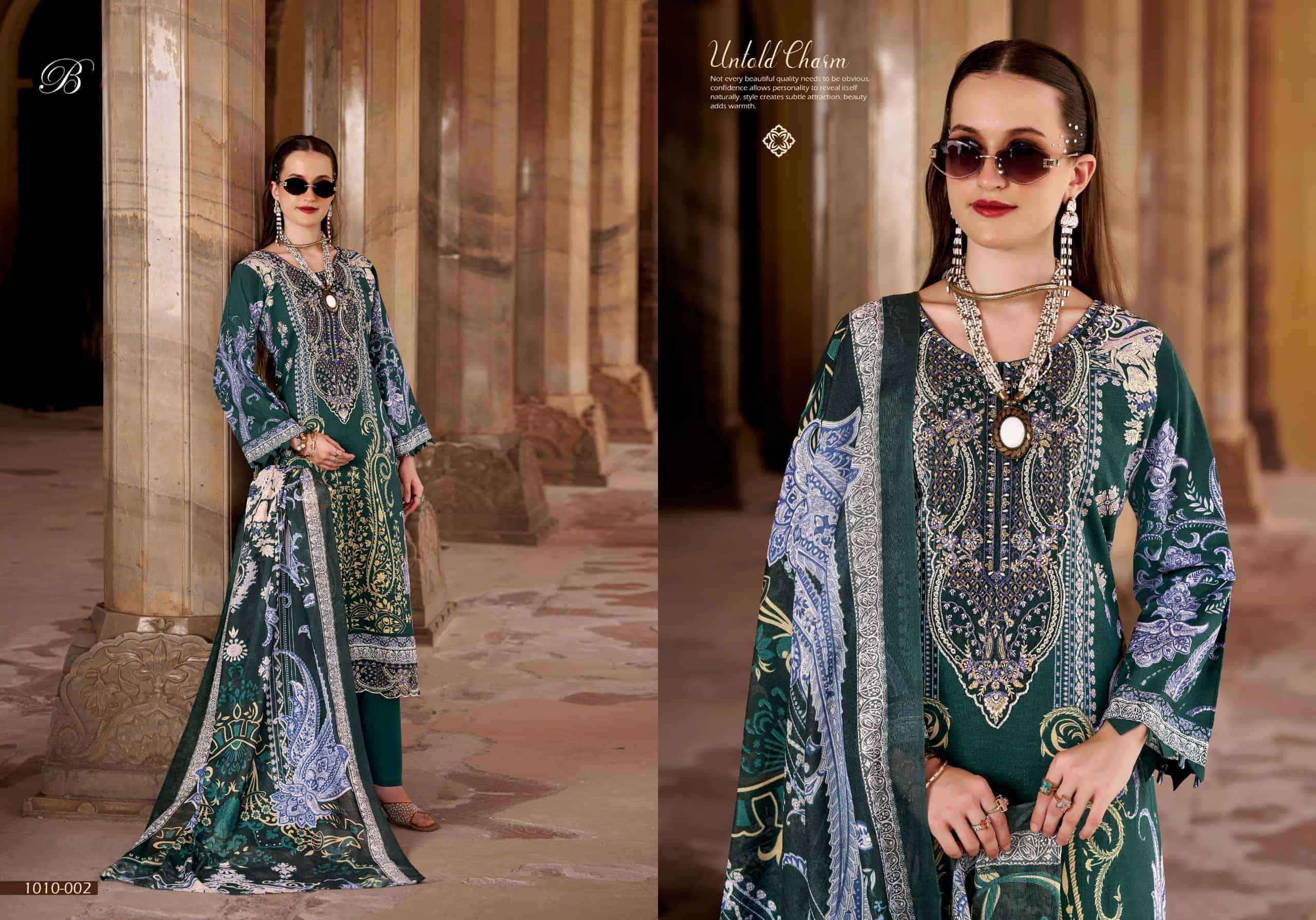 Belliza Safiya Vol 3 Pure Cotton Dress Material 8 Pcs Catalog | Wholesale Surat Shop