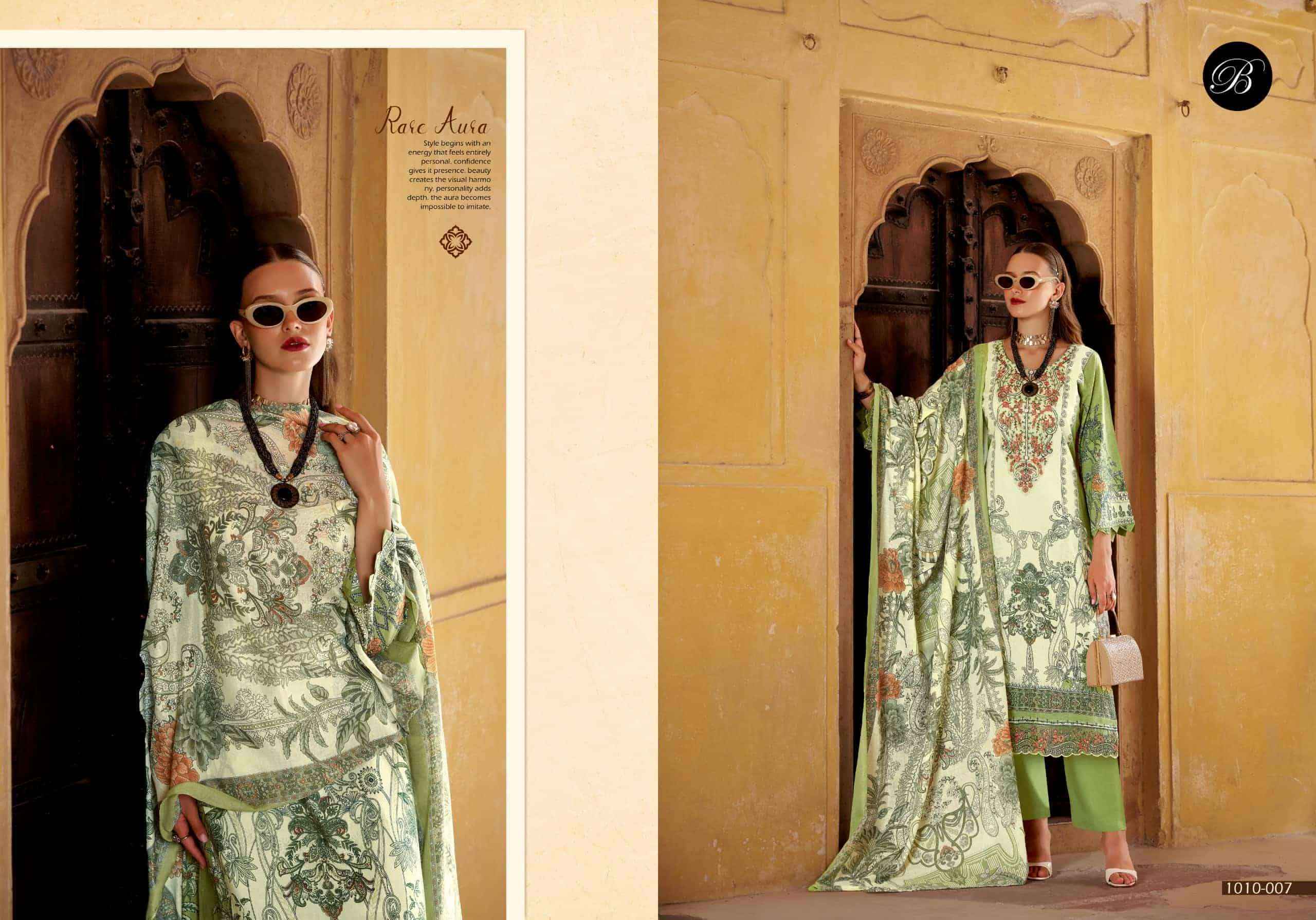Belliza Safiya Vol 3 Pure Cotton Dress Material 8 Pcs Catalog | Wholesale Surat Shop