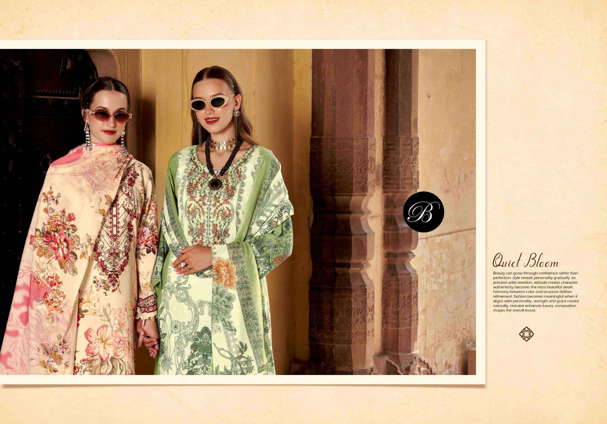 Belliza Safiya Vol 3 Pure Cotton Dress Material 8 Pcs Catalog | Wholesale Surat Shop