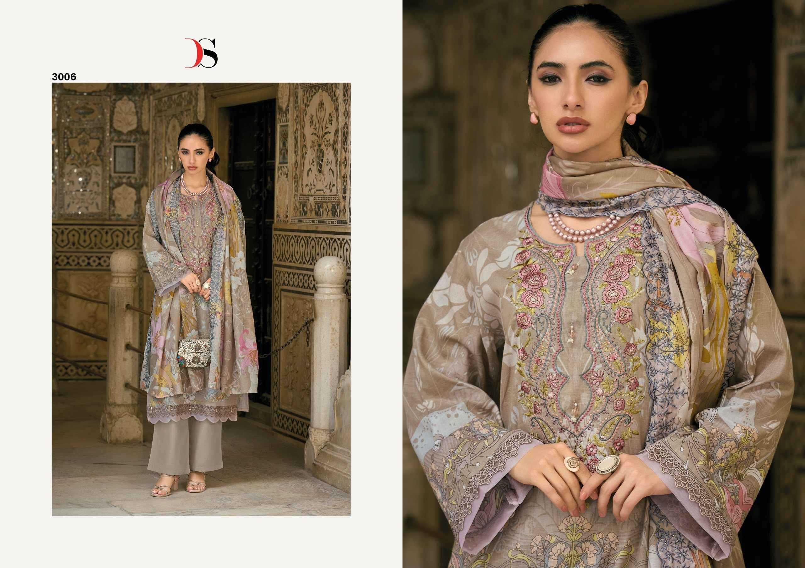 Deepsy Bin Saeed Mini Vol 3 Cotton Dress Material 8 pcs Catalog | Surat Wholesale Market