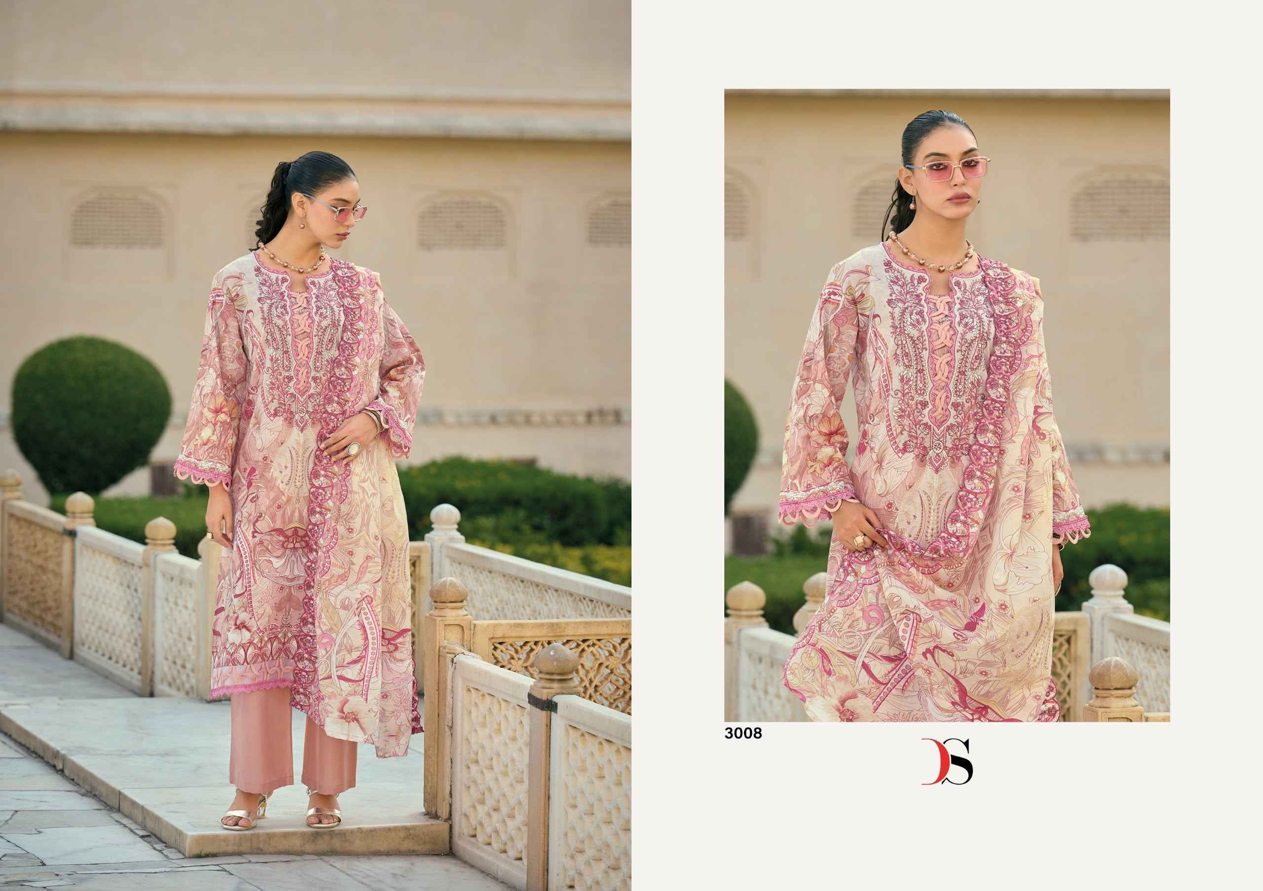 Deepsy Bin Saeed Mini Vol 3 Cotton Dress Material 8 pcs Catalog | Surat Wholesale Market