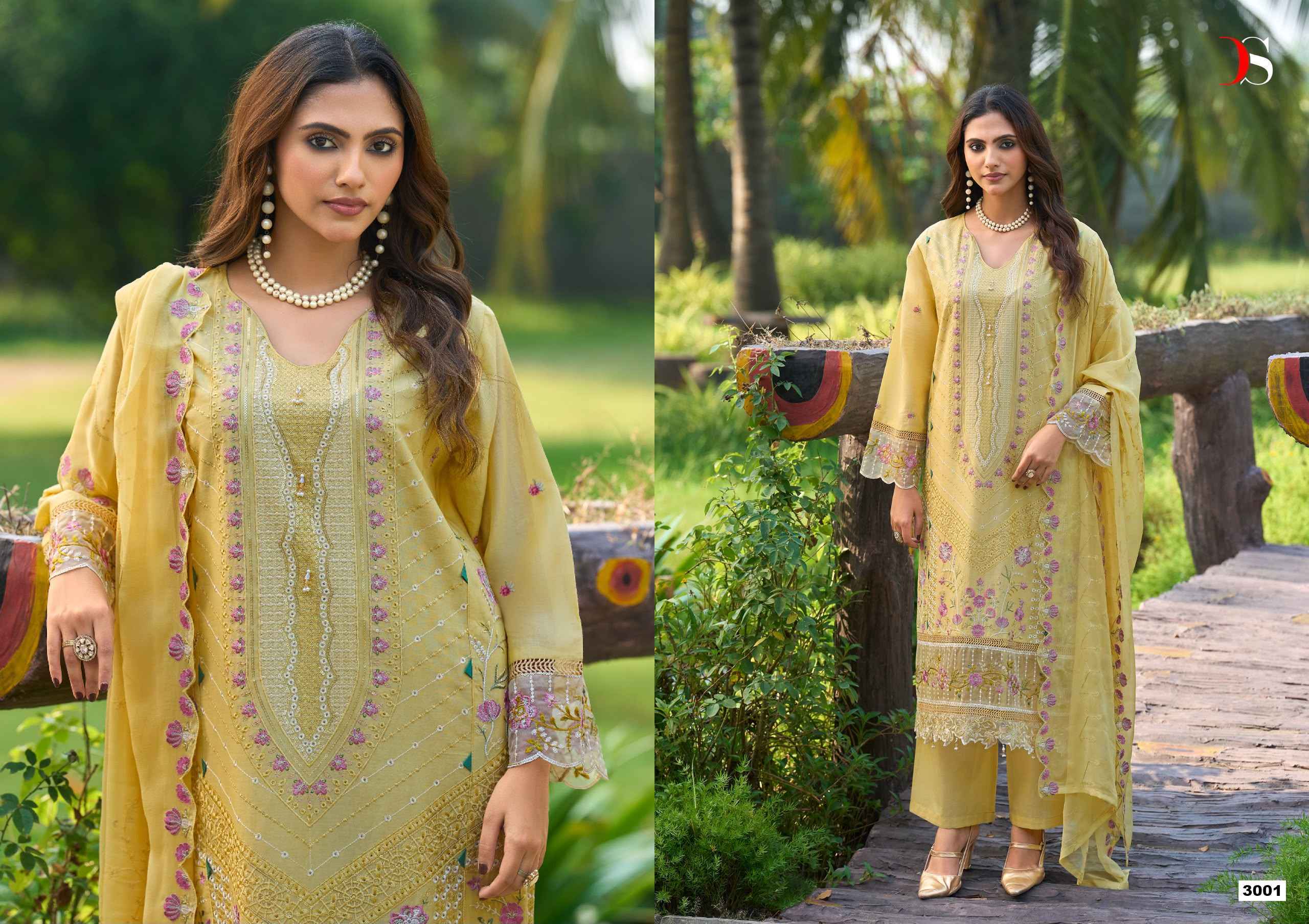 Deepsy Elaf Exclusive Vol 3 Lawn Dress Material 4 pcs Catalog | Surat Wholesale Market