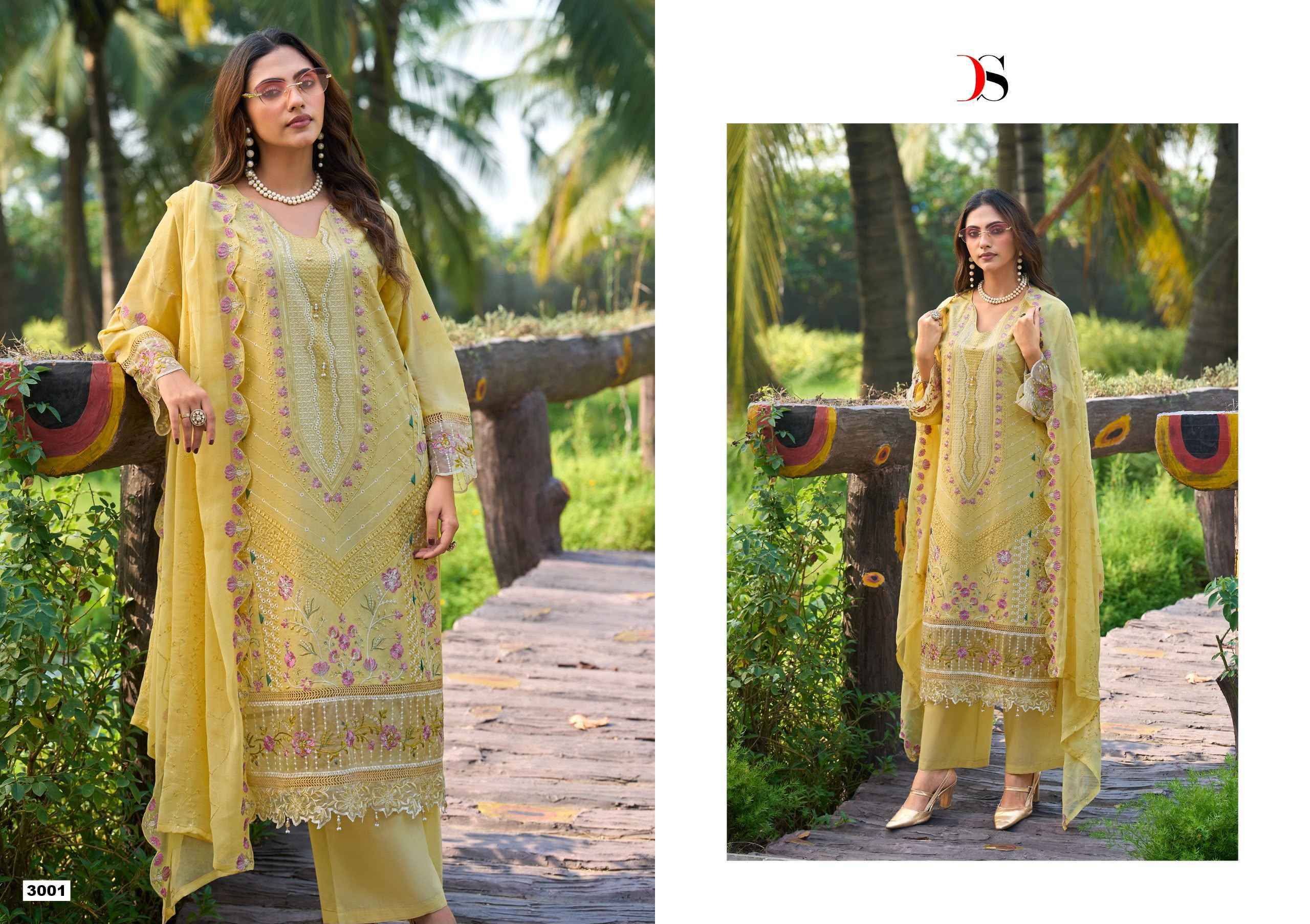 Deepsy Elaf Exclusive Vol 3 Lawn Dress Material 4 pcs Catalog | Surat Wholesale Market