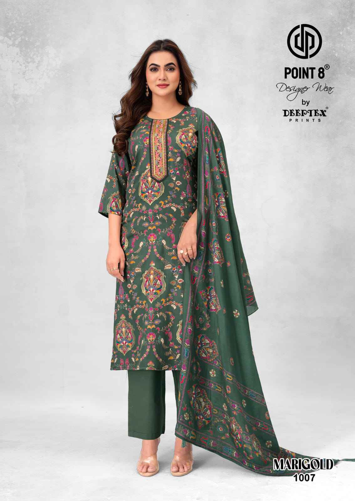 Deeptex Mari Gold Vol 1 Readymade Jam Satin Dress 8 pcs Catalog