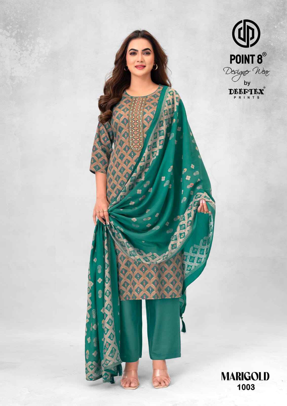 Deeptex Mari Gold Vol 1 Readymade Jam Satin Dress 8 pcs Catalog