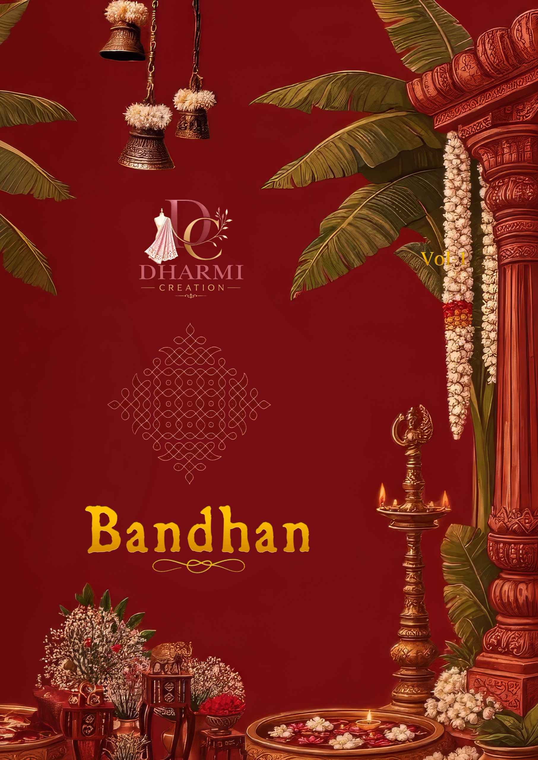 Dharmi Bandhan Pure Cotton Dress Material With Price 10 Pcs Catalog