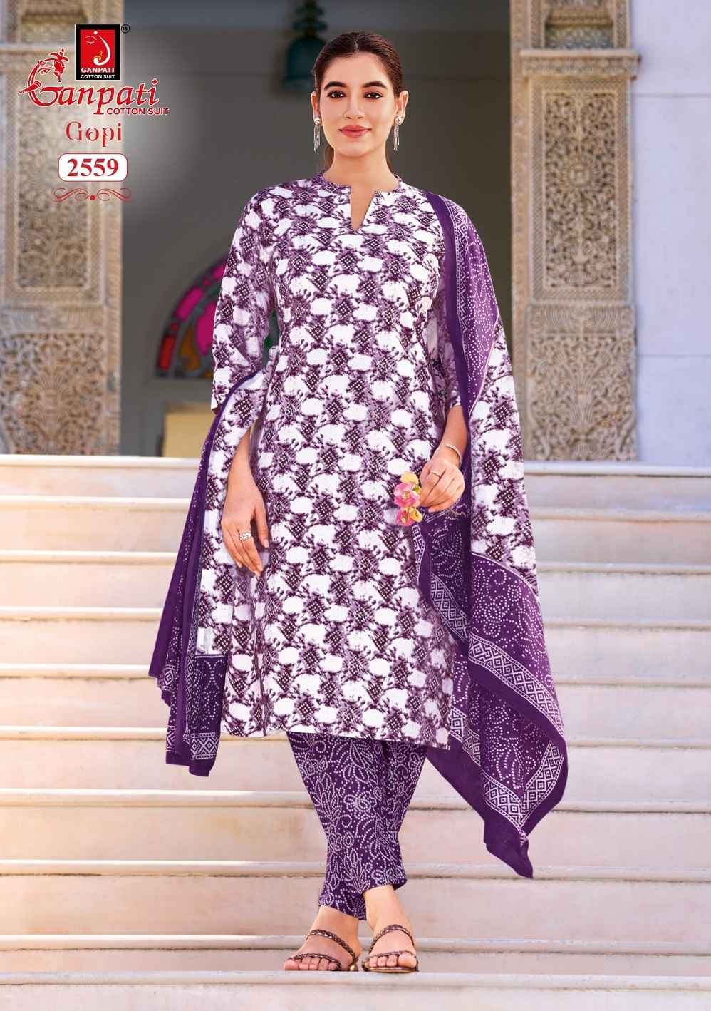 Ganpati Gopi Vol 16 Pure Cotton Dress Material With Price 12 Pcs Catalog