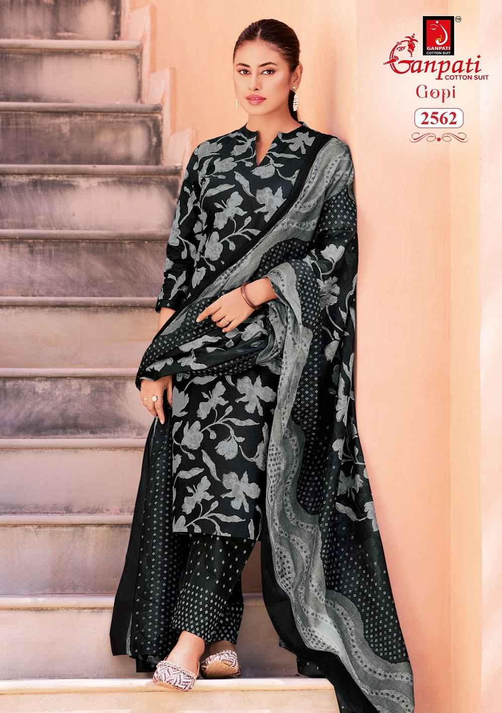 Ganpati Gopi Vol 16 Pure Cotton Dress Material With Price 12 Pcs Catalog
