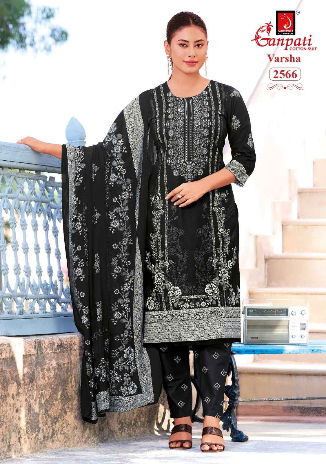 Ganpati Varsha Vol 16 Cotton Dress Material 12 pcs Catalog | SuratWholesale Market