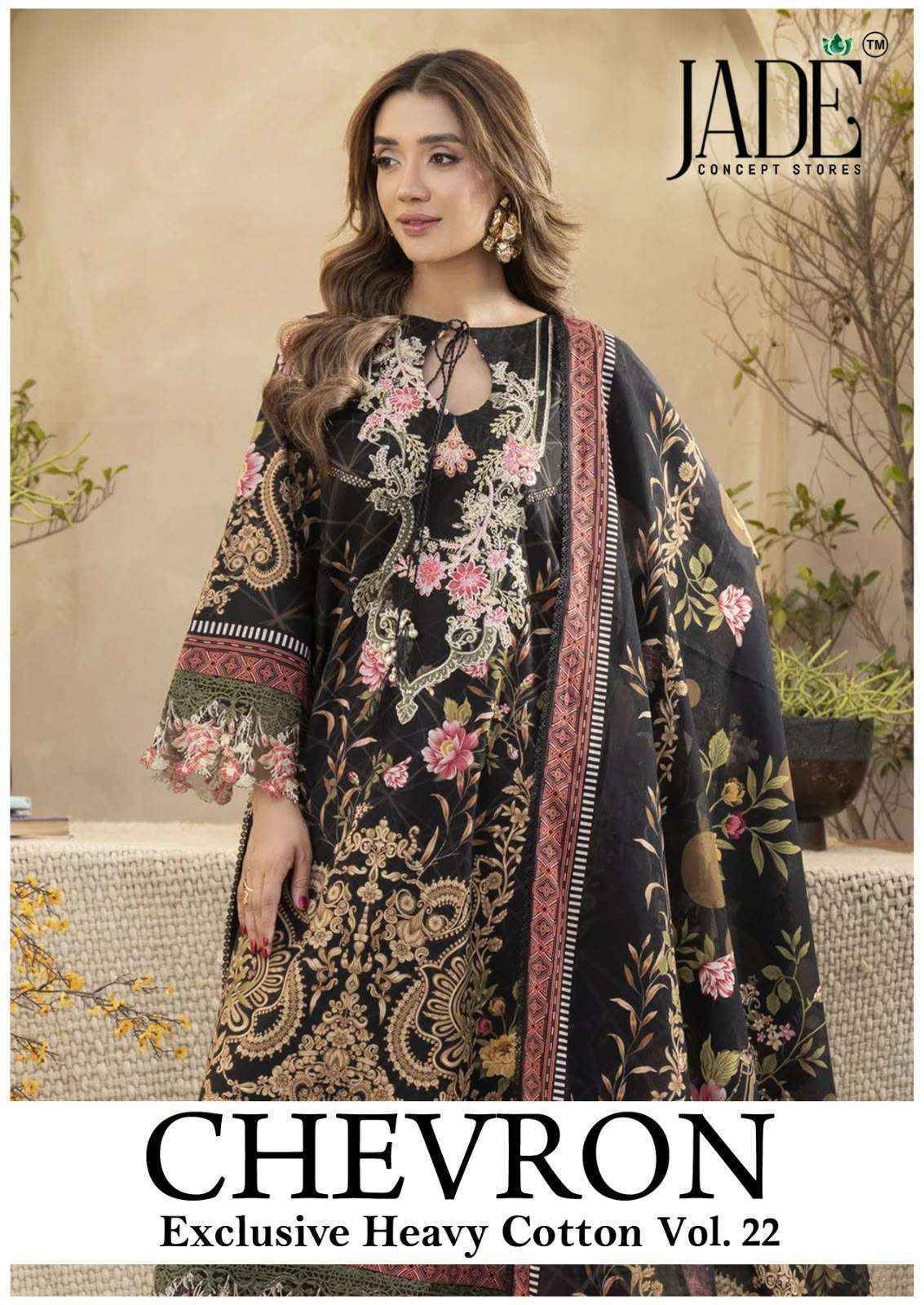 Jade Chevron Vol 22 Readymade Cotton Dress Collection 6 Pcs Catalog 
