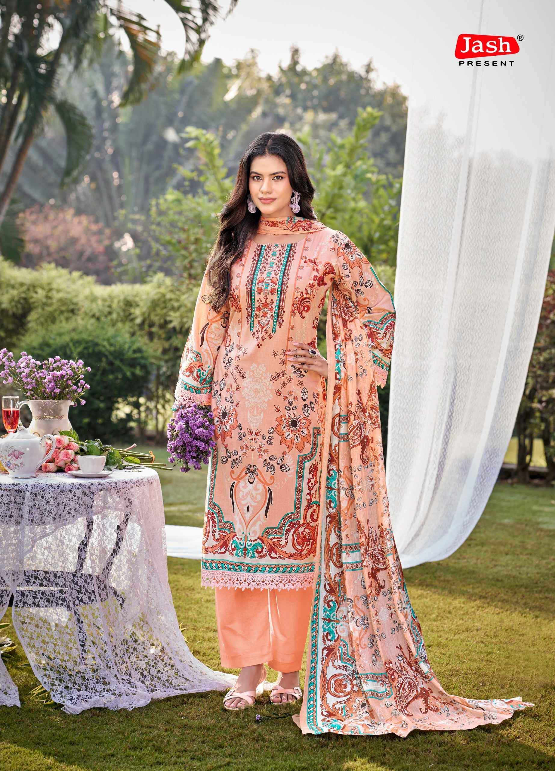 Jash Elliza Vol 61 Cotton Dress Material 10 pcs Catalog | Wholesale Textile Market Surat, Gujarat