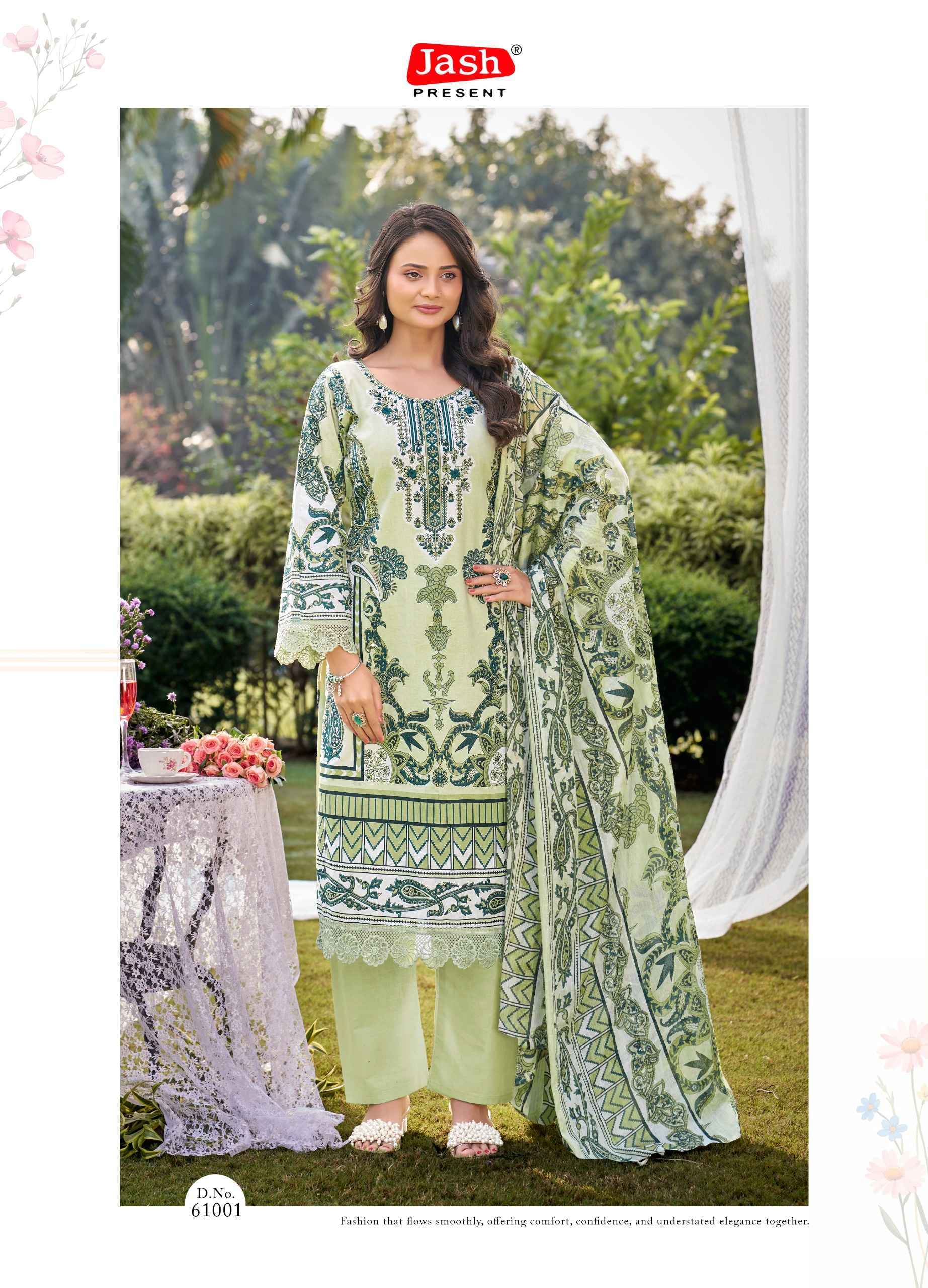 Jash Elliza Vol 61 Cotton Dress Material 10 pcs Catalog | Wholesale Textile Market Surat, Gujarat