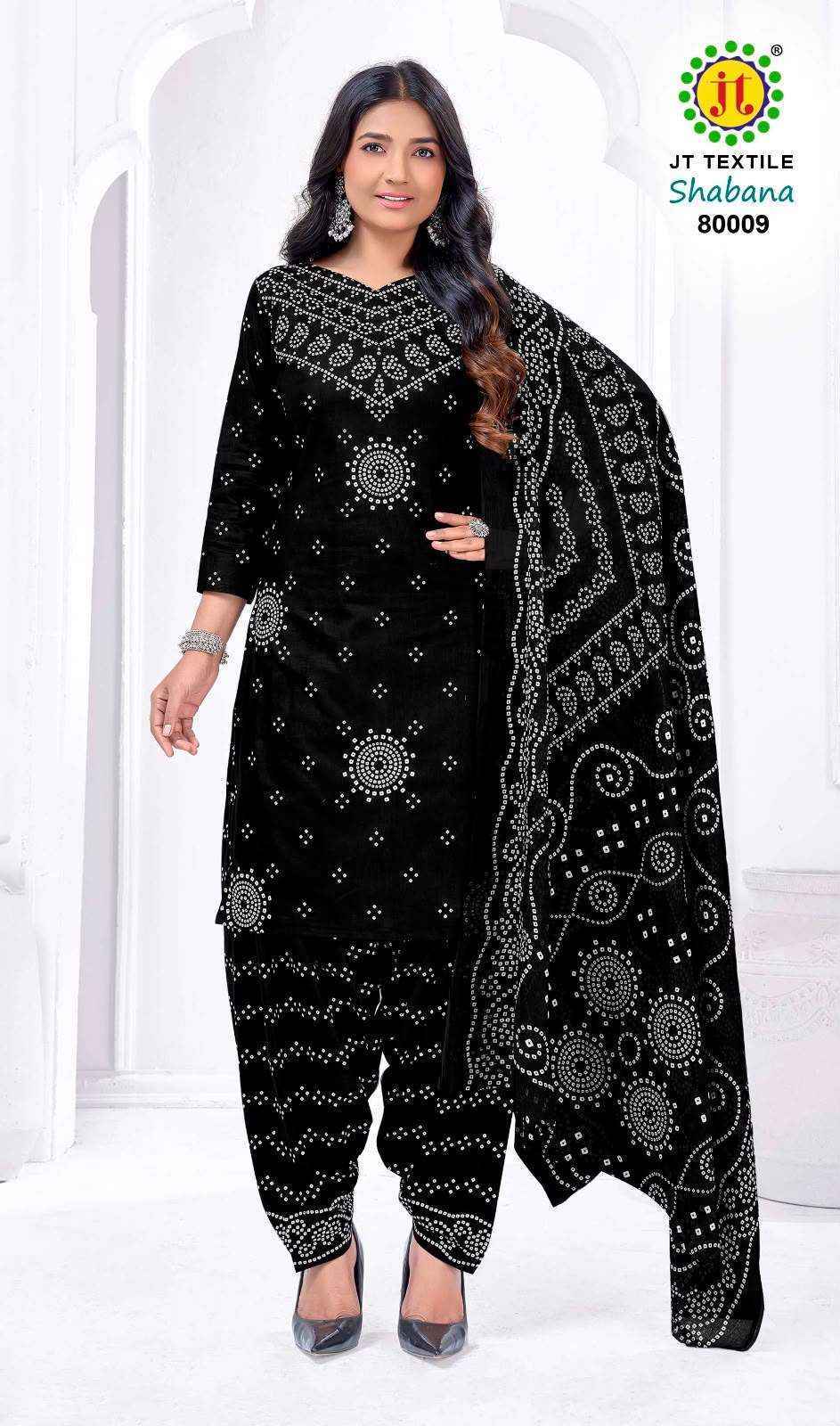 Jt Shabana Vol 80 Cotton Dress Material 10 pcs Catalog