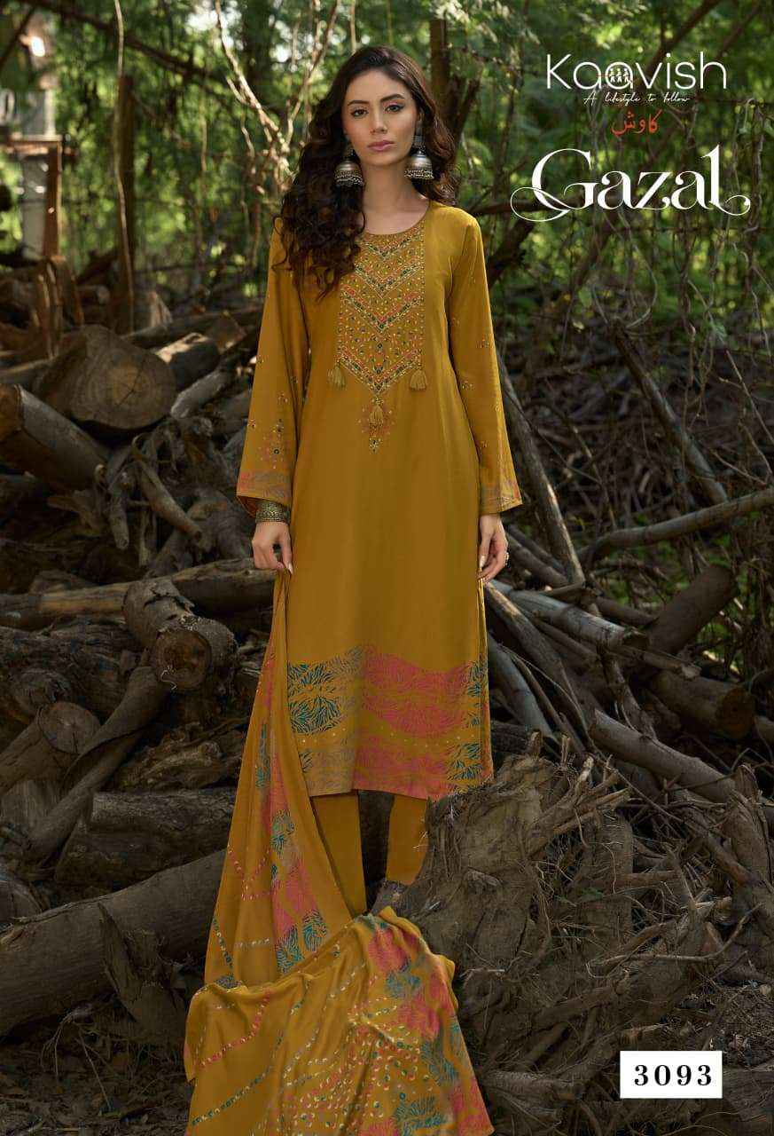 Kaavish Gazal Pashmina Dress Material 4 Pcs Catalog | Surat Wholesale Dealer