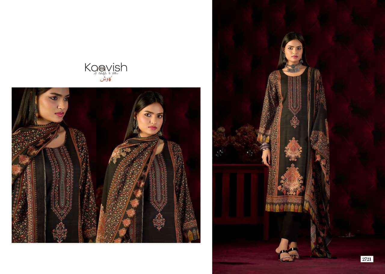 Kaavish Ilham Pure Pashmina Winter Dress Material 4 Pcs Catalog