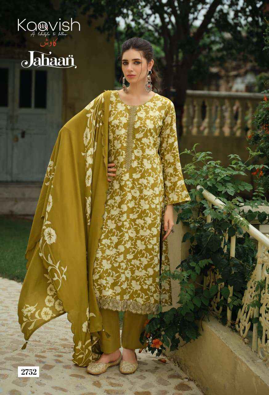 Kaavish Jahaan Pashmina Salwar Suit 4 Pcs Catalog | Wholesale Textile Market Surat, Gujarat