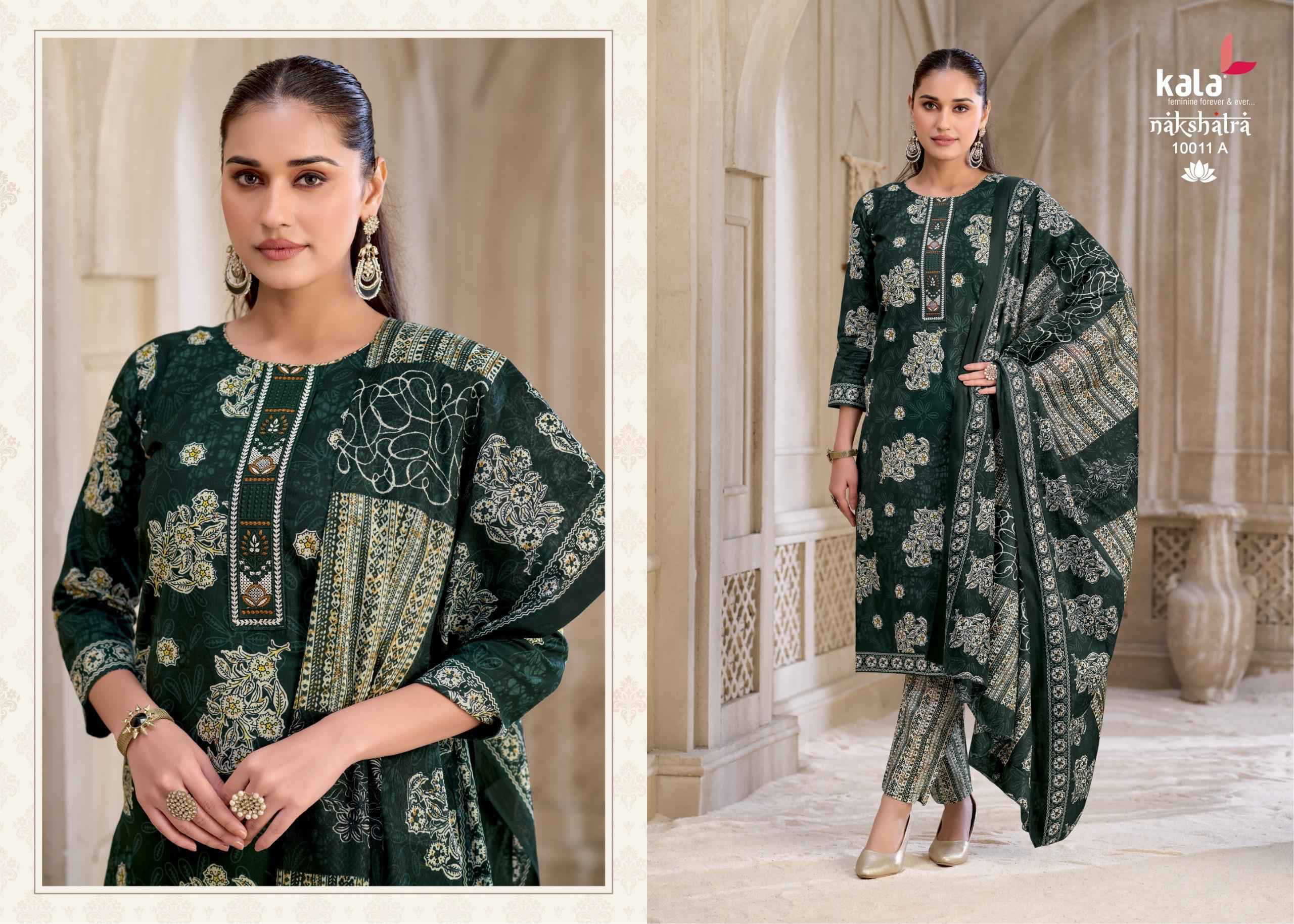 Kala Fashion Nakshatra Vol 6 Readymade Cotton Dresses 12 pcs Catalog
