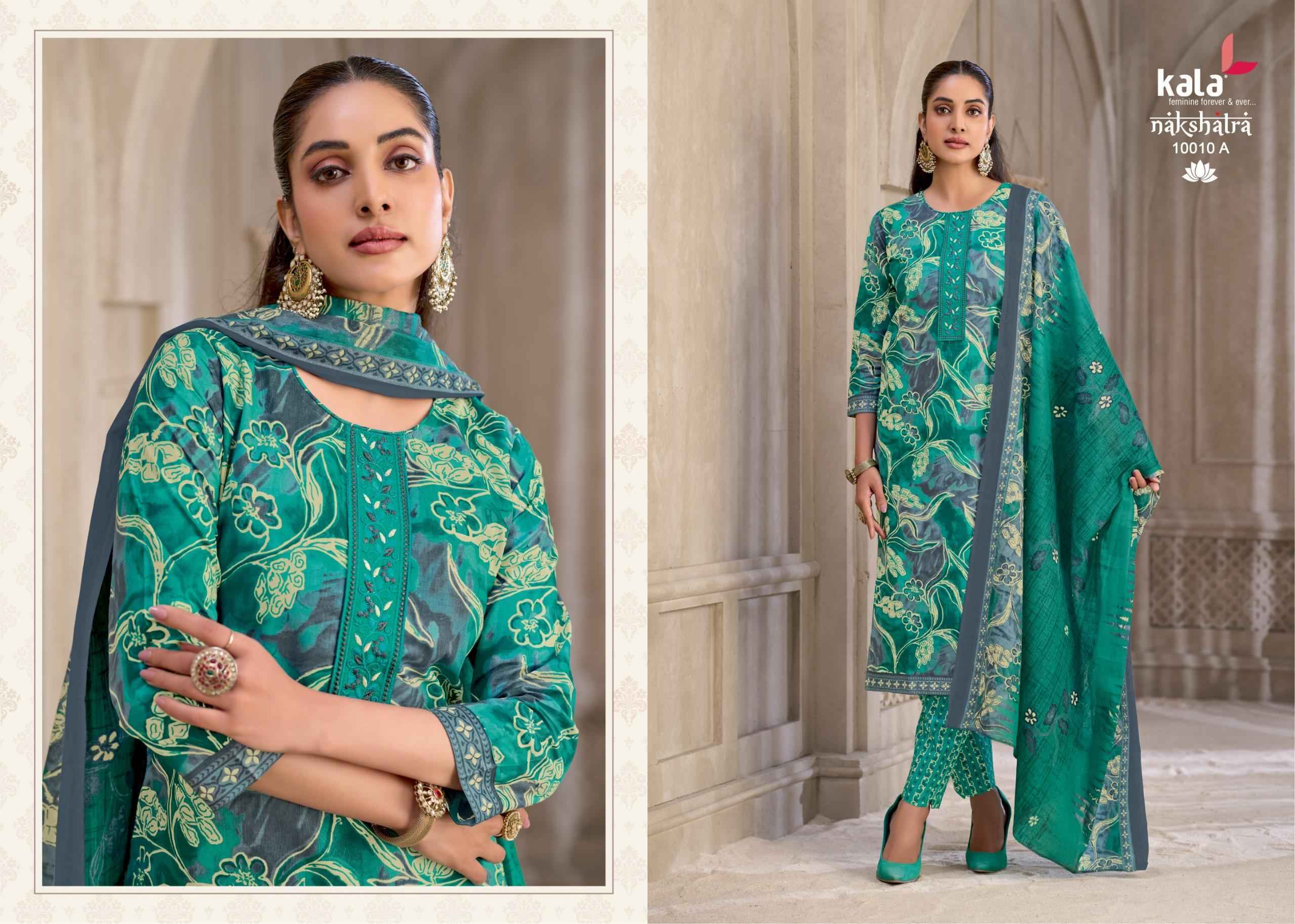 Kala Fashion Nakshatra Vol 6 Readymade Cotton Dresses 12 pcs Catalog