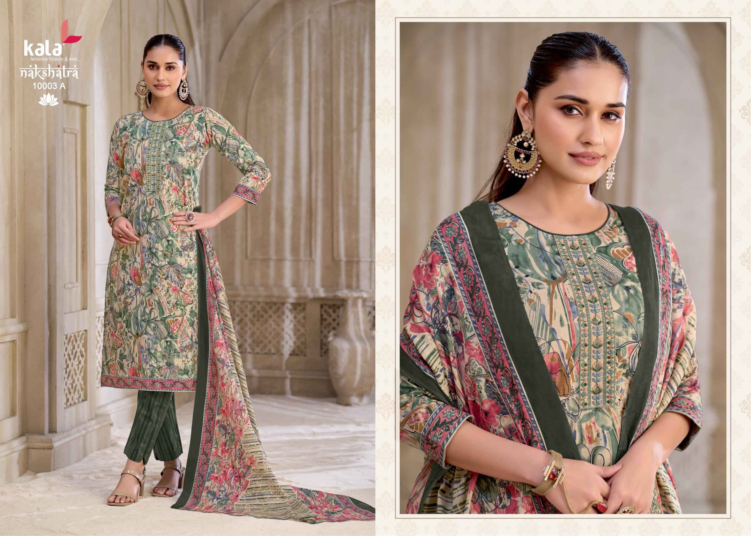 Kala Fashion Nakshatra Vol 6 Readymade Cotton Dresses 12 pcs Catalog