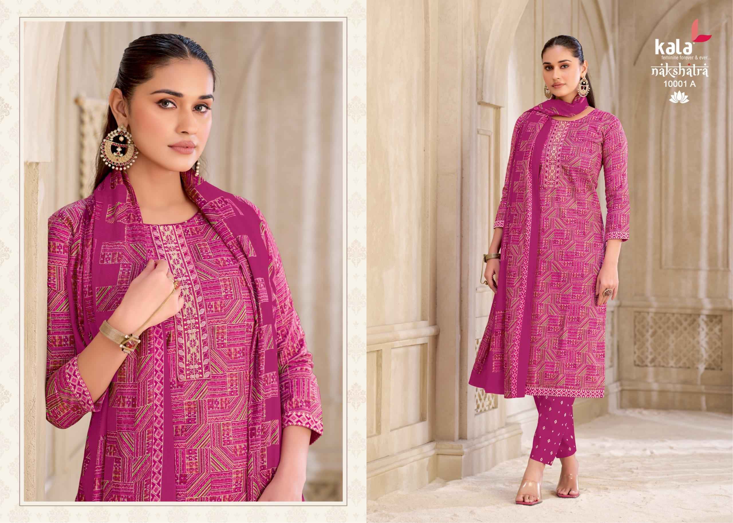 Kala Fashion Nakshatra Vol 6 Readymade Cotton Dresses 12 pcs Catalog