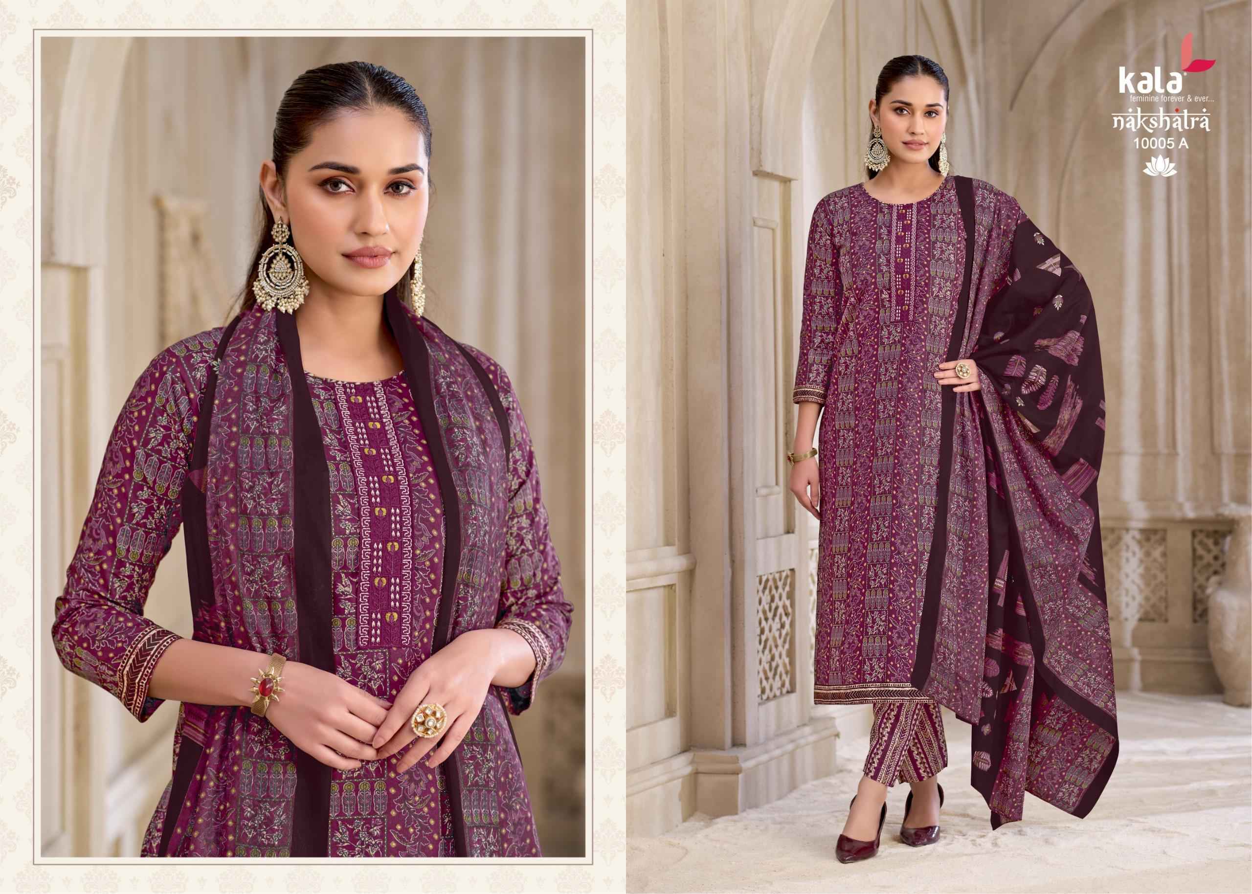 Kala Fashion Nakshatra Vol 6 Readymade Cotton Dresses 12 pcs Catalog
