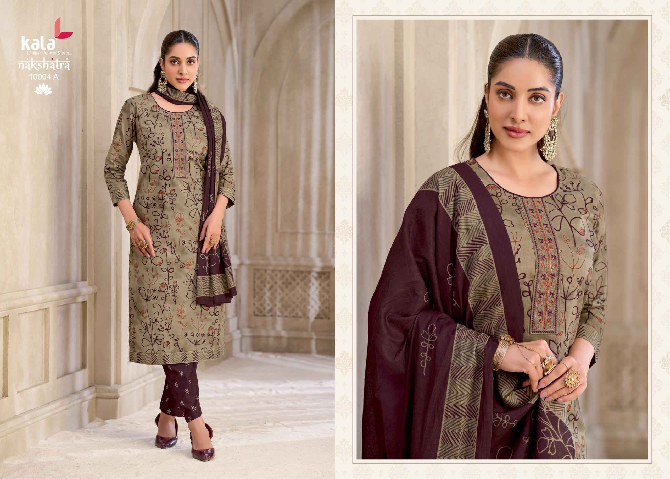 Kala Fashion Nakshatra Vol 6 Readymade Cotton Dresses 12 pcs Catalog