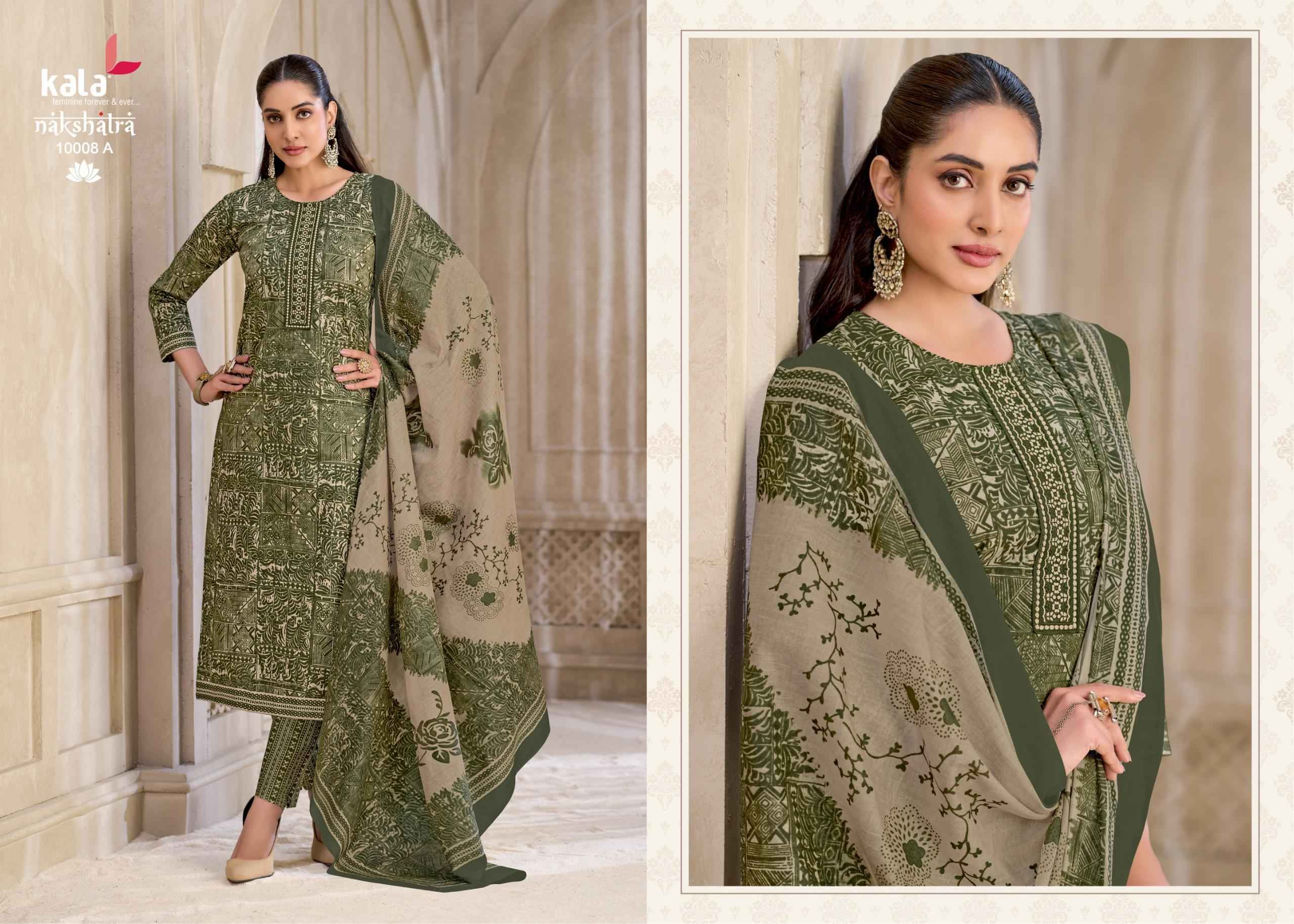 Kala Fashion Nakshatra Vol 6 Readymade Cotton Dresses 12 pcs Catalog