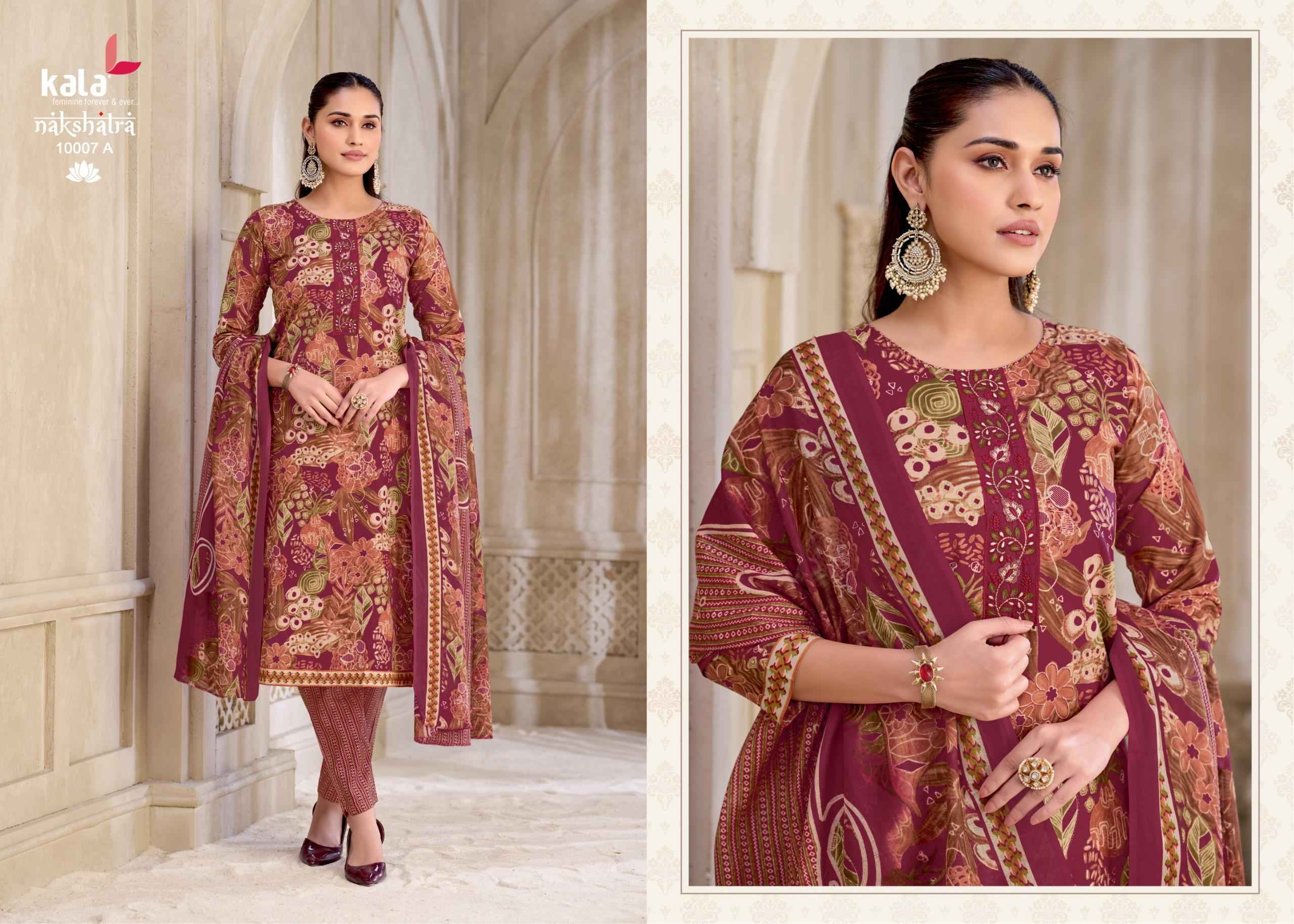 Kala Fashion Nakshatra Vol 6 Readymade Cotton Dresses 12 pcs Catalog