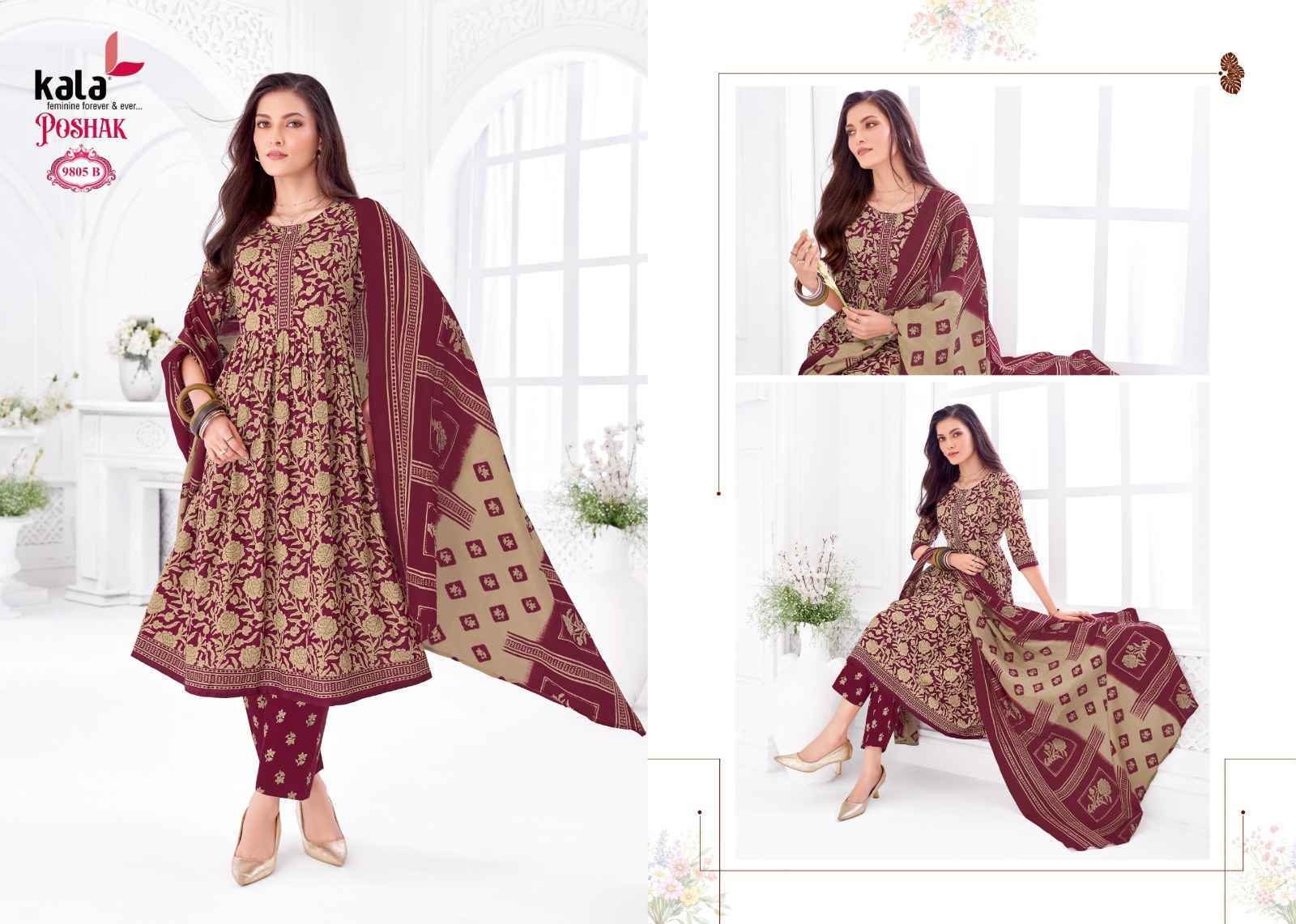 Kala Poshak Vol 5 Cotton Dress Material 8 pcs Catalog | Surat Wholesale Price