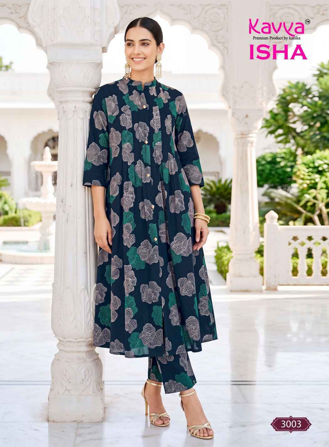 Kavya Isha Vol 3 Vatican Co Ord Set 10 pcs Catalog | factory direct wholesale clothing india for ladies