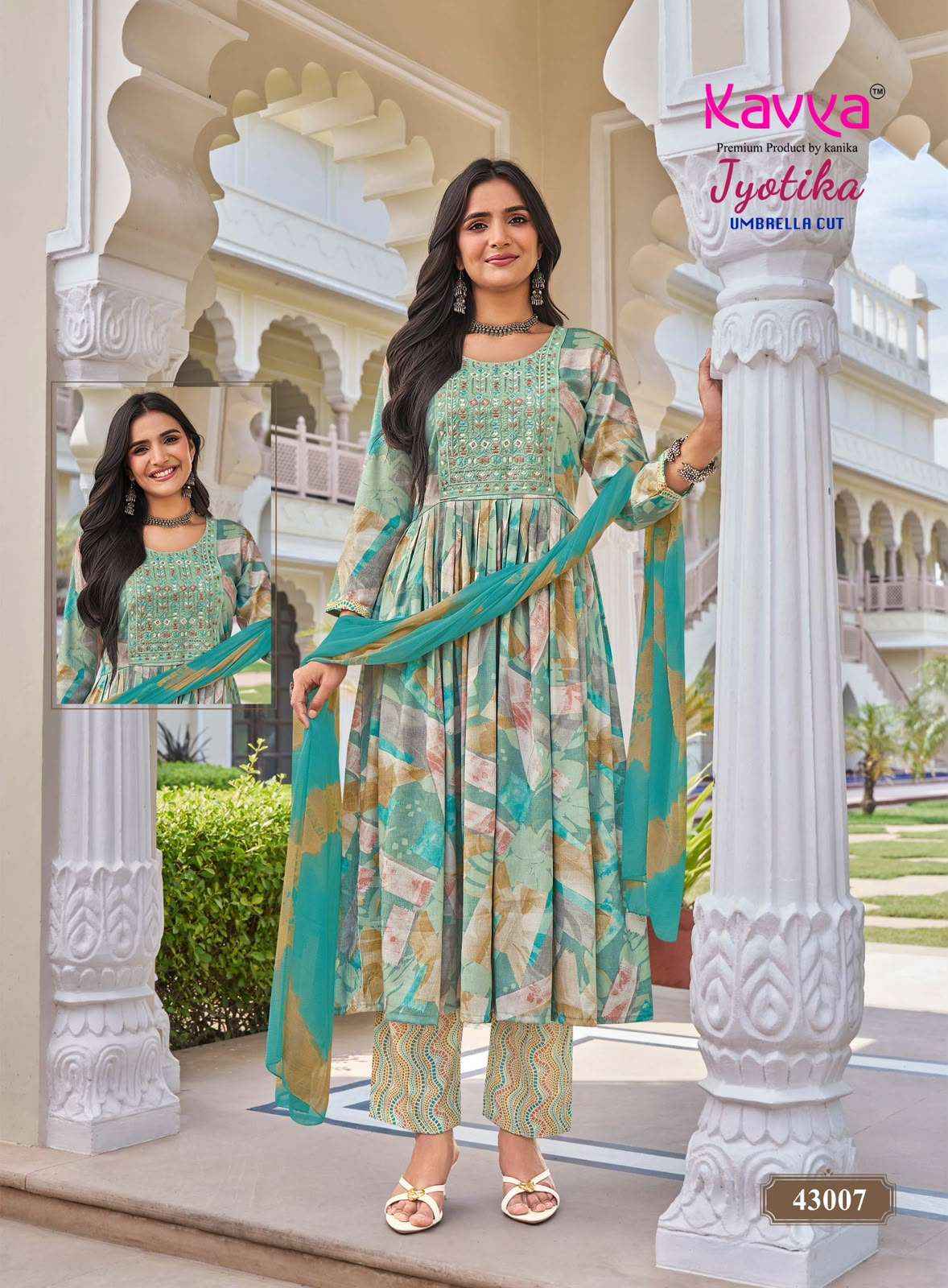 Kavya Jyotika Vol 43 Capsule Readymade Suits 10 Pcs Catalog