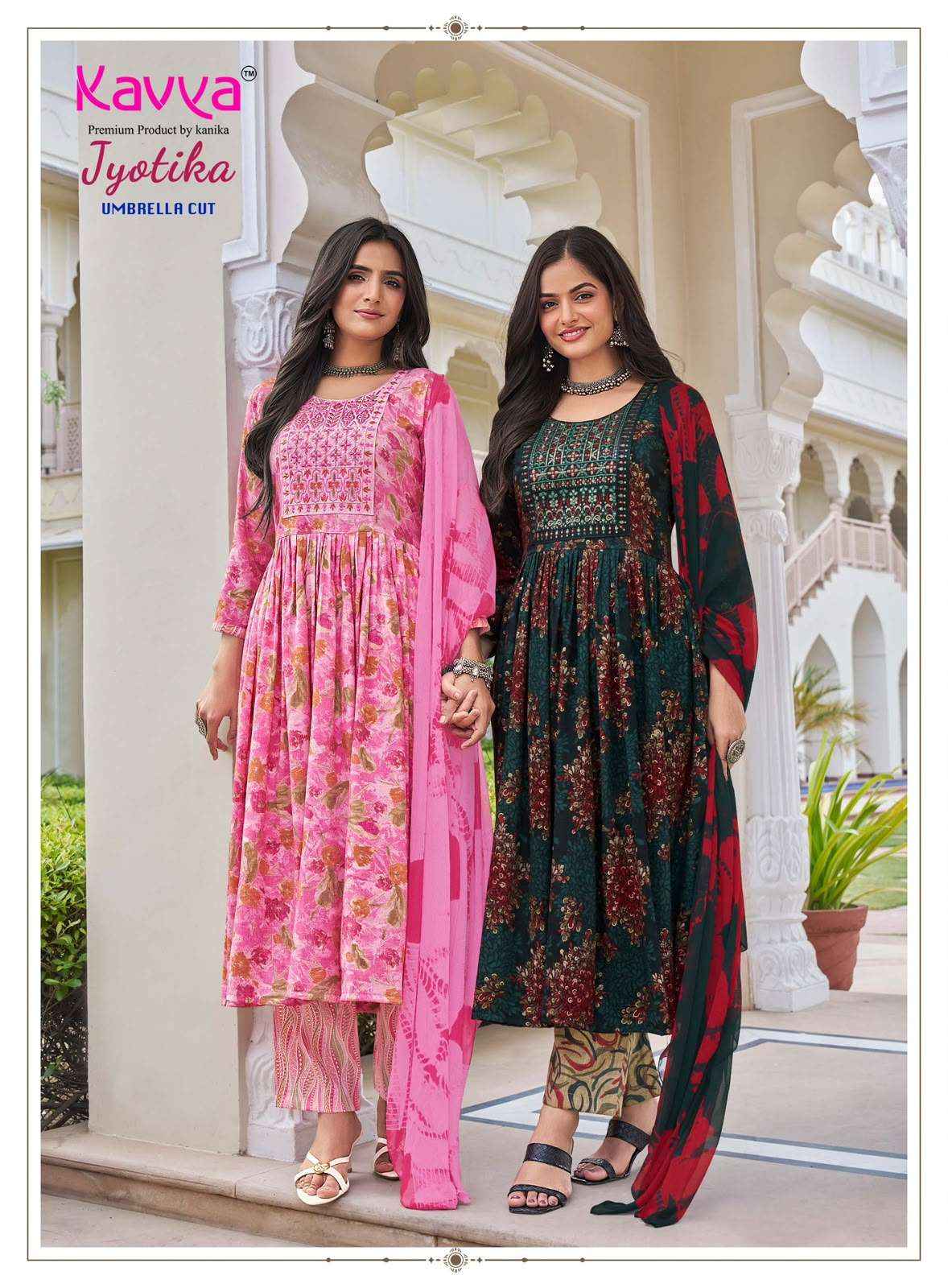 Kavya Jyotika Vol 43 Capsule Readymade Suits 10 Pcs Catalog