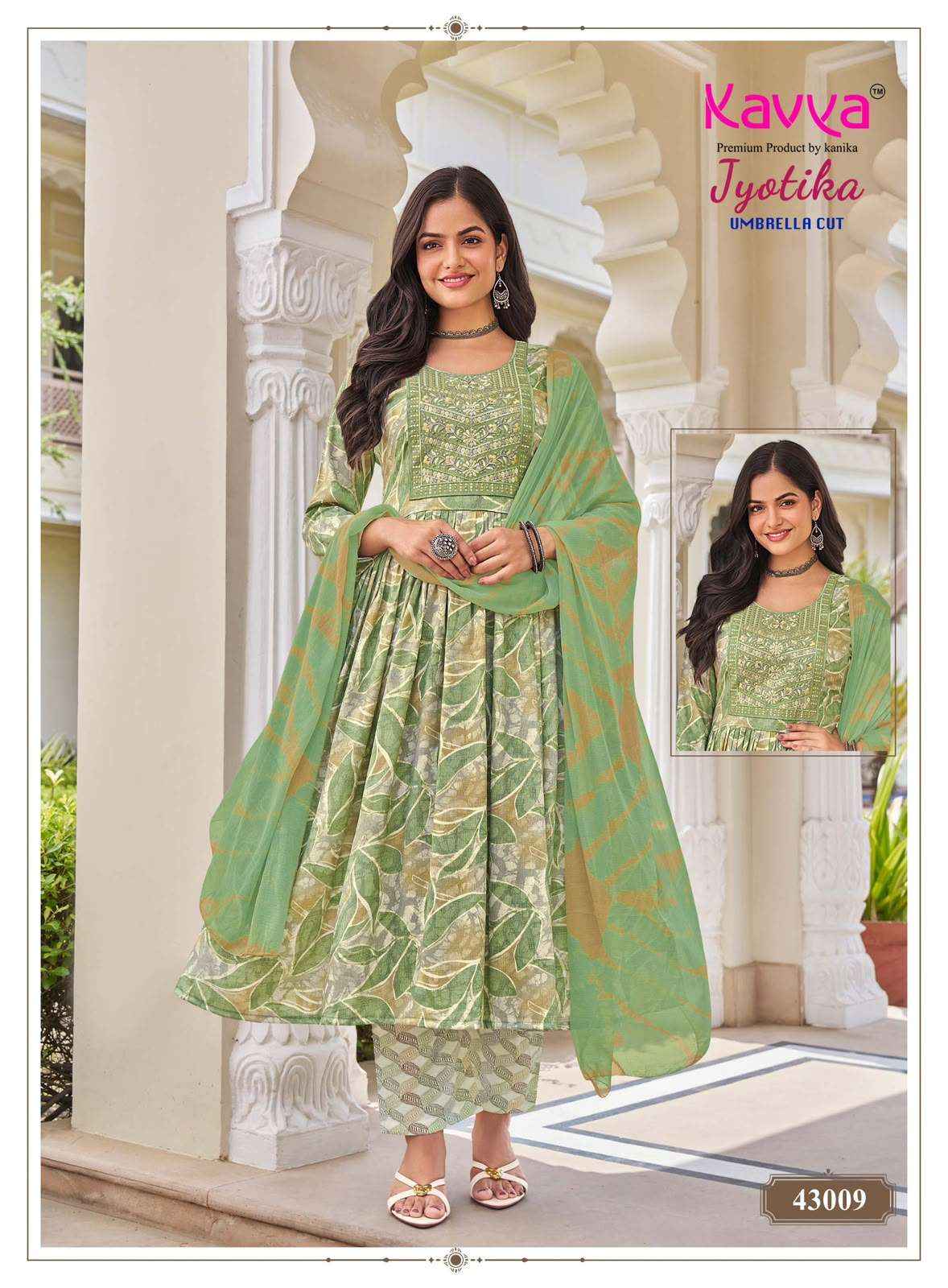 Kavya Jyotika Vol 43 Capsule Readymade Suits 10 Pcs Catalog