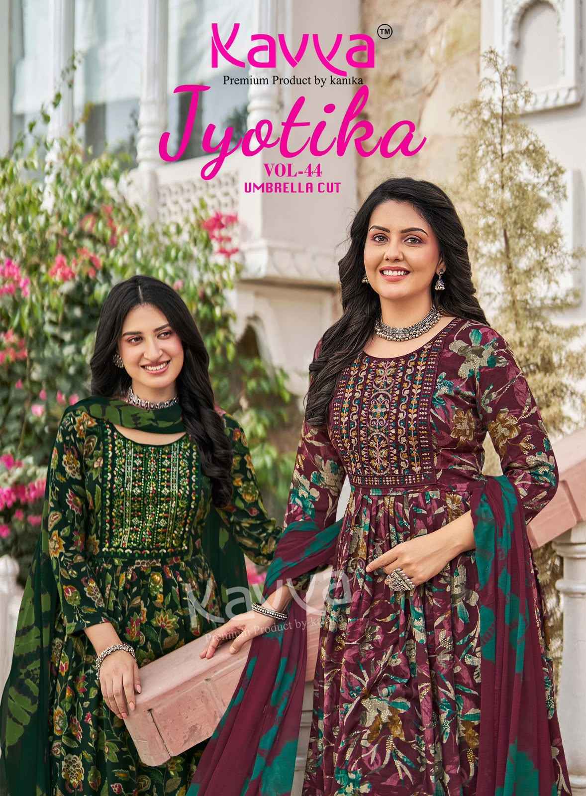 Kavya Jyotika Vol 44 Capsule Kurti Combo Collection 10 pcs Catalogue