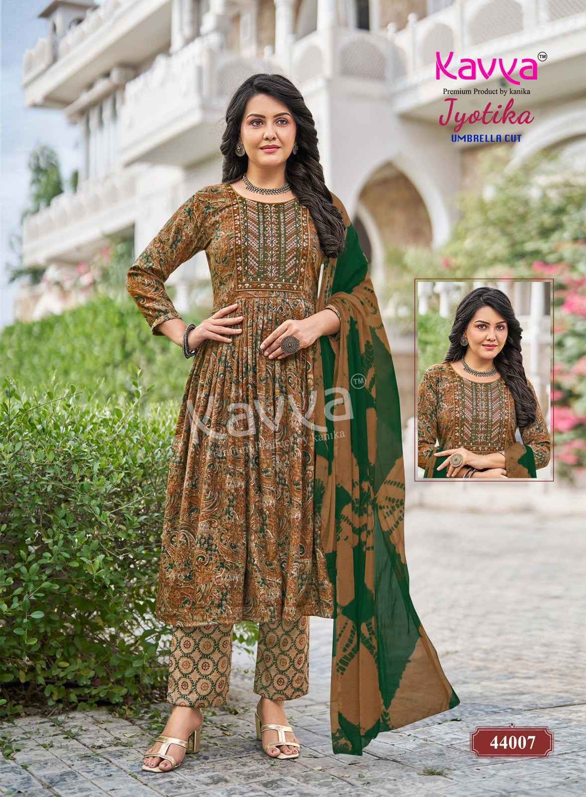 Kavya Jyotika Vol 44 Capsule Kurti Combo Collection 10 pcs Catalogue