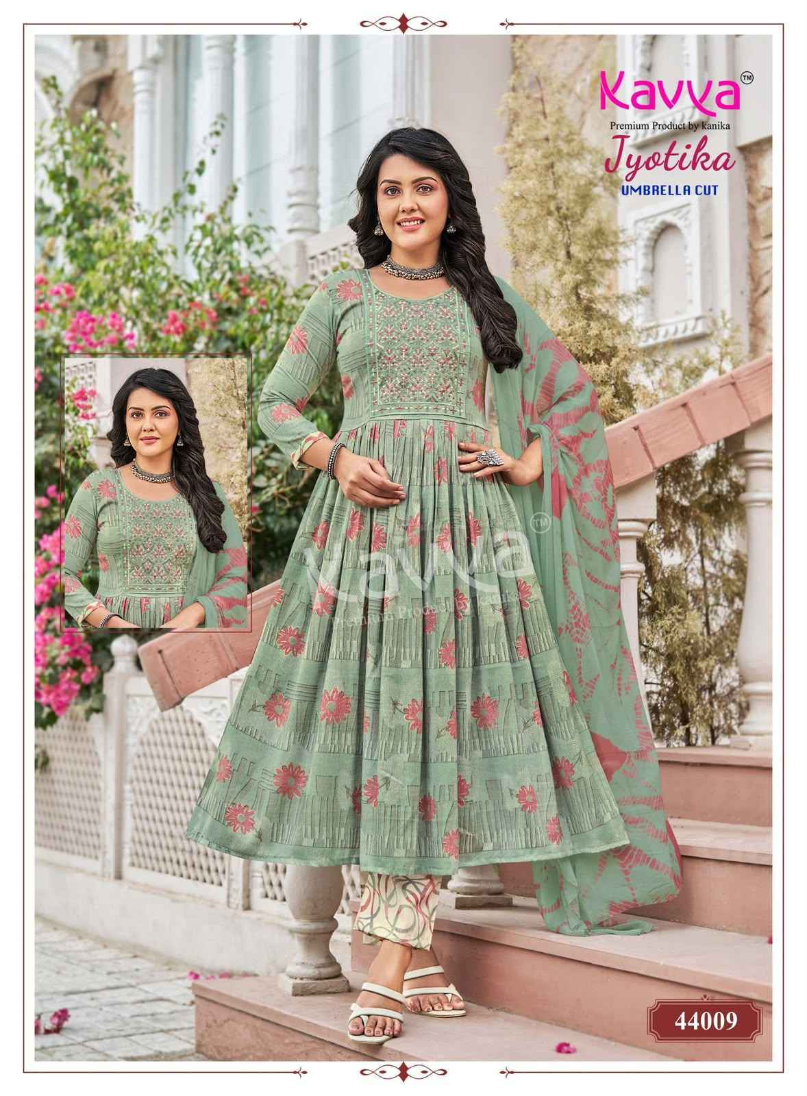 Kavya Jyotika Vol 44 Capsule Kurti Combo Collection 10 pcs Catalogue