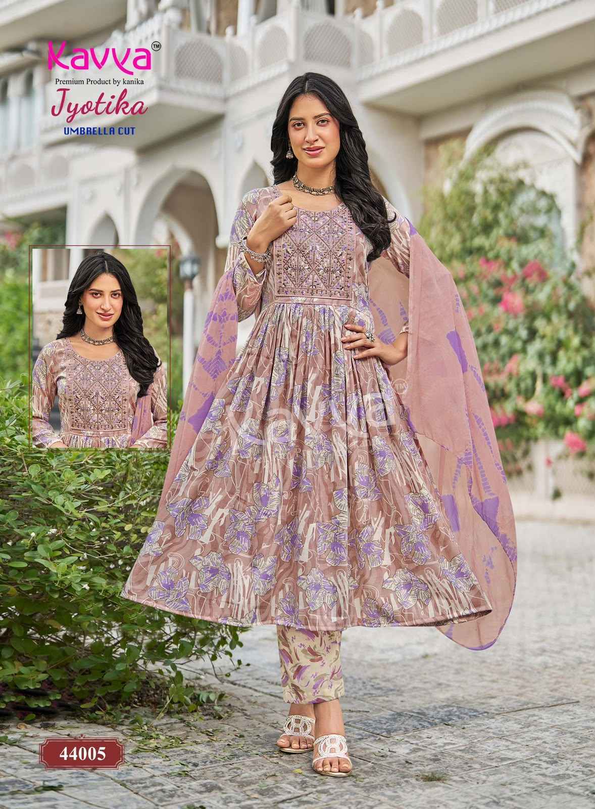 Kavya Jyotika Vol 44 Capsule Kurti Combo Collection 10 pcs Catalogue