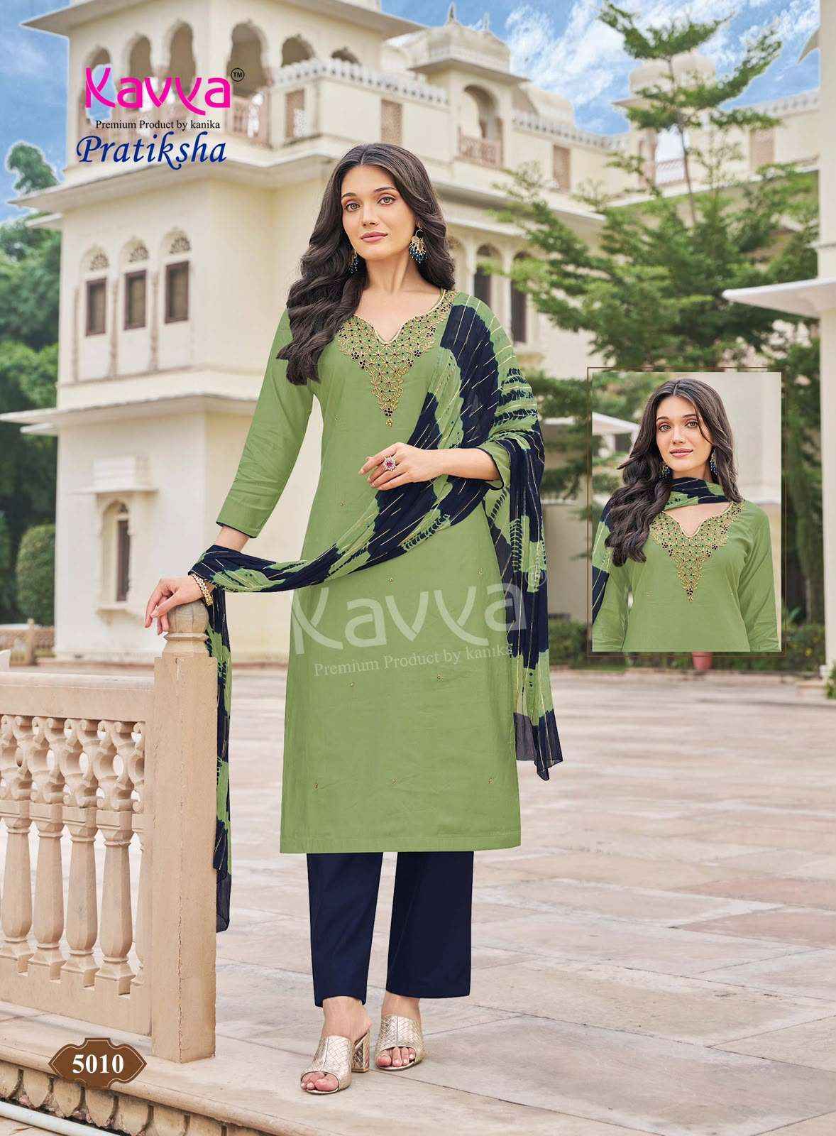 Kavya Pratiksha Vol 5 Premium Vetican Readymade Suits 10 Pcs Catalog