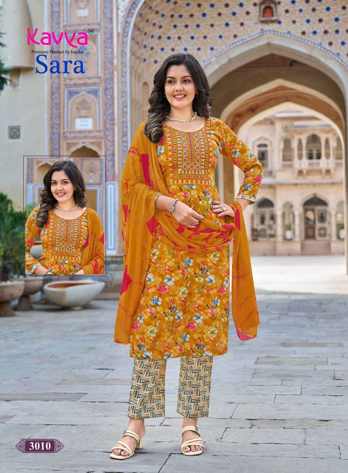 Kavya Sara Vol 3 Capsule Kurti Collection 10 pcs Catalog | Surat Wholesaler