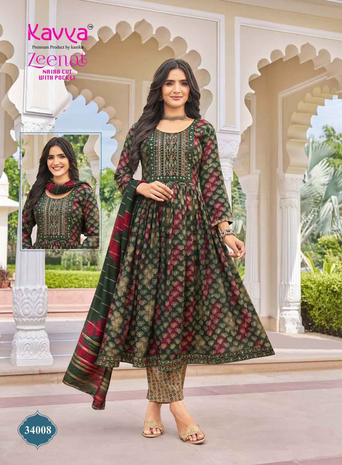 Kavya Zeenat Vol 34 Capsule Kurti Combo 10 pcs Catalog | Wholesale Catalog Surat