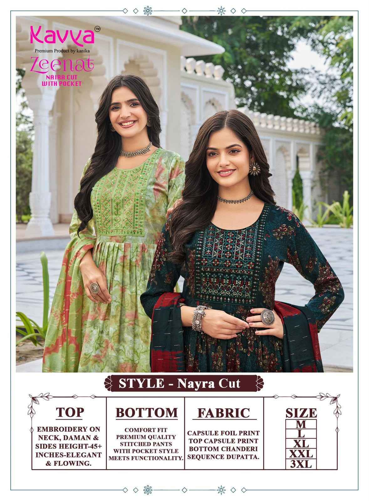 Kavya Zeenat Vol 34 Capsule Kurti Combo 10 pcs Catalog | Wholesale Catalog Surat