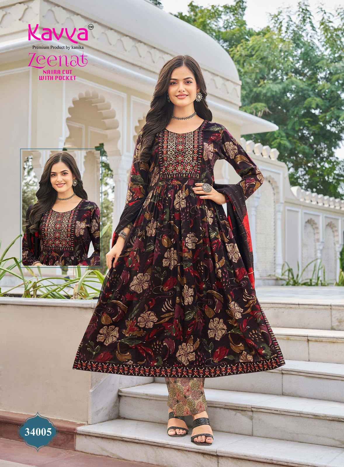 Kavya Zeenat Vol 34 Capsule Kurti Combo 10 pcs Catalog | Wholesale Catalog Surat