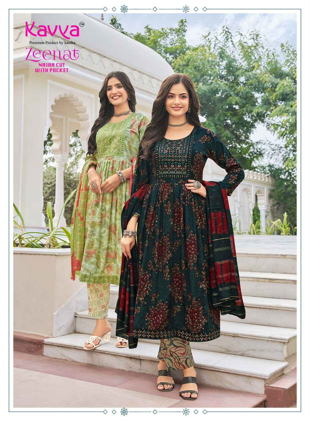 Kavya Zeenat Vol 34 Capsule Kurti Combo 10 pcs Catalog | Wholesale Catalog Surat