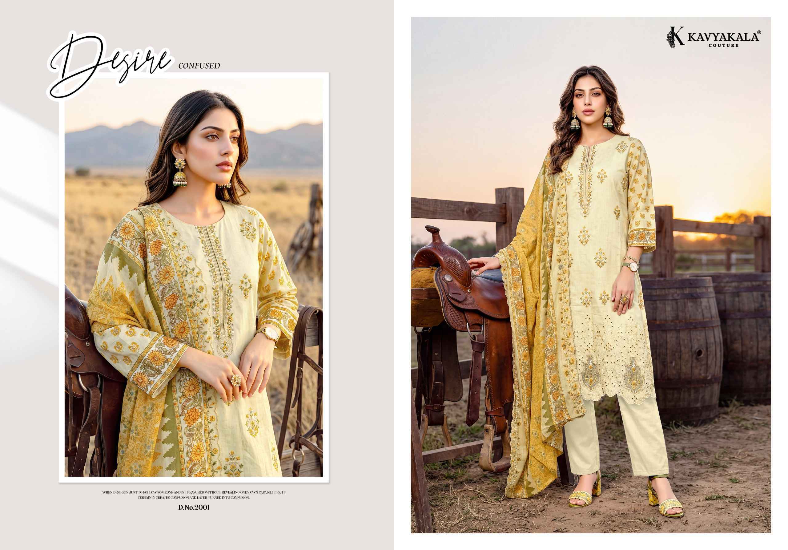 Kavyakala Aafreen Vol 2 Lawn Cotton Dress Material 6 pcs Catalog | Surat Wholesale Market