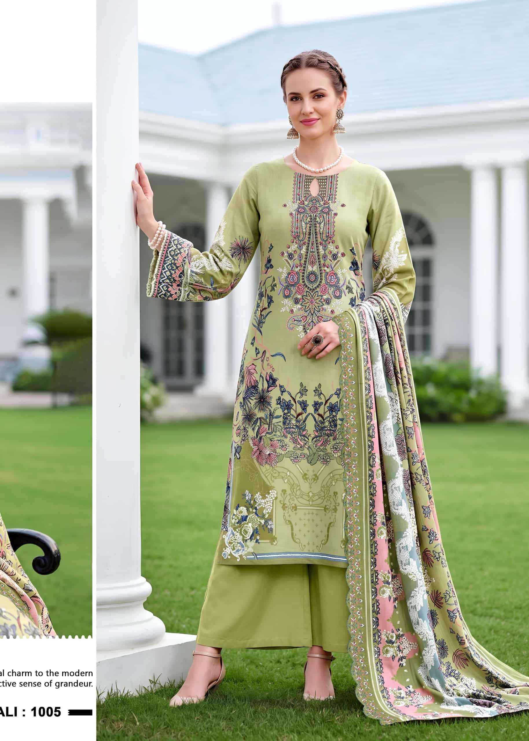 Kavyakala Anarkali Vol 29 Pakistani Print Law Cotton Dress Material 8 Pcs Catalog 