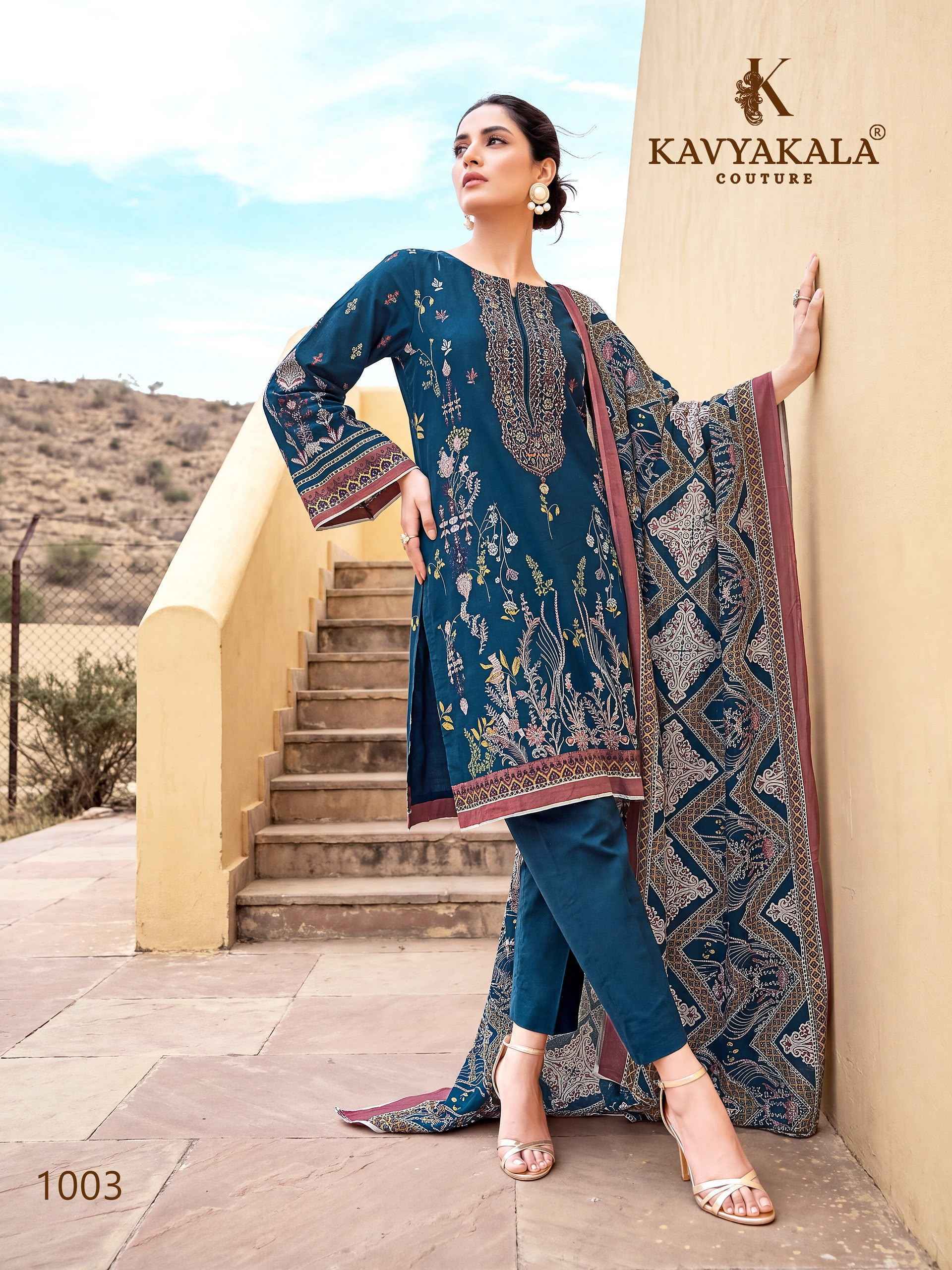 Kavyakala Jannat‎ Cotton Dress Material 8 pcs Catalog | Surat Wholesale Shop